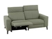 Sofa Caladja B: 190 cm Rom / Farbe: Sage / Bezugsmaterial: Leder