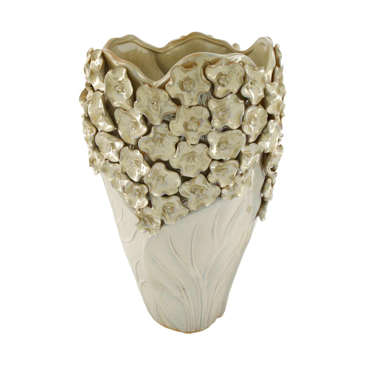 Vase Fleurs Keramik H: 46 cm Decofinder