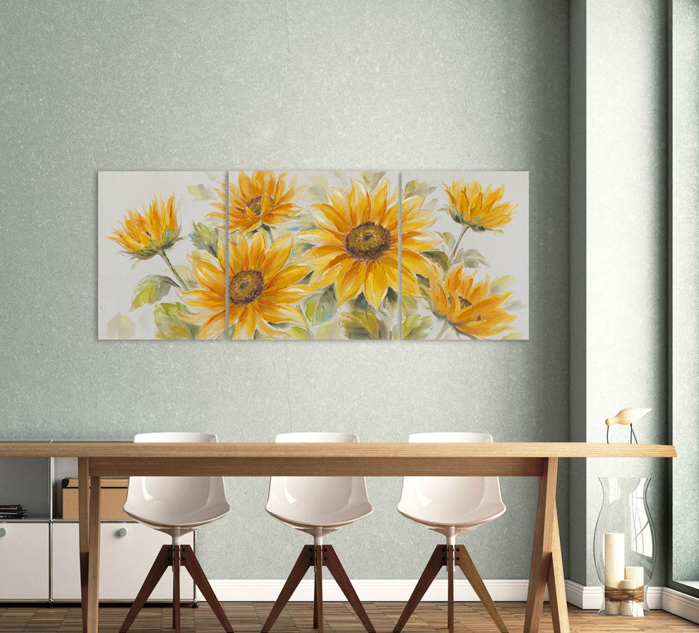 Gemälde-Zarte Sonnenblumen-image LAND