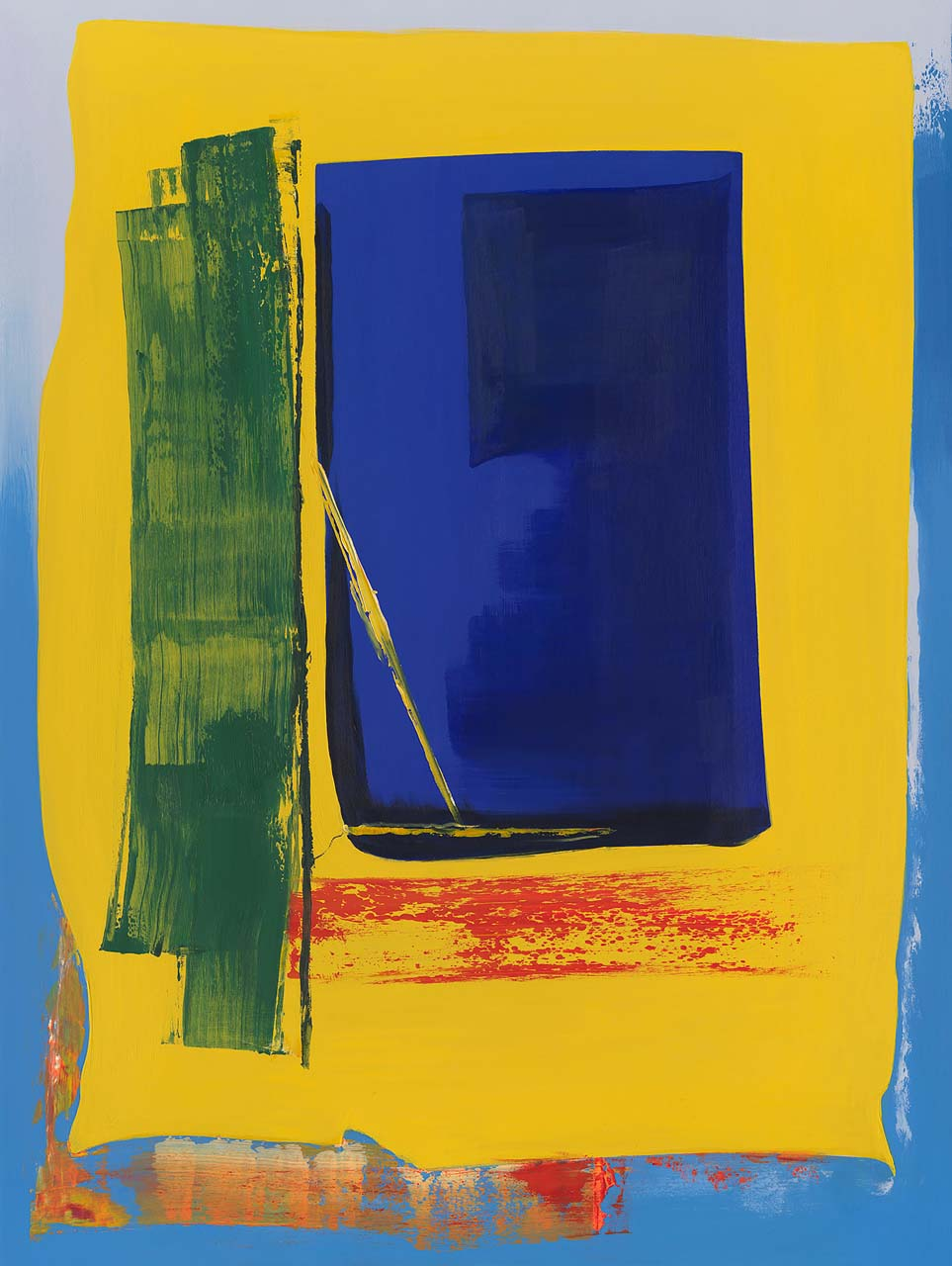 Gemälde-Blue And Yellow-image LAND
