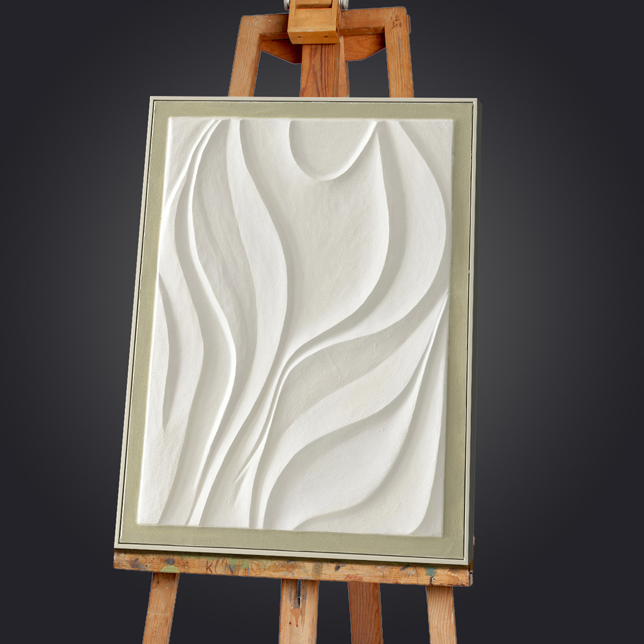 Painting-Curling Waves-