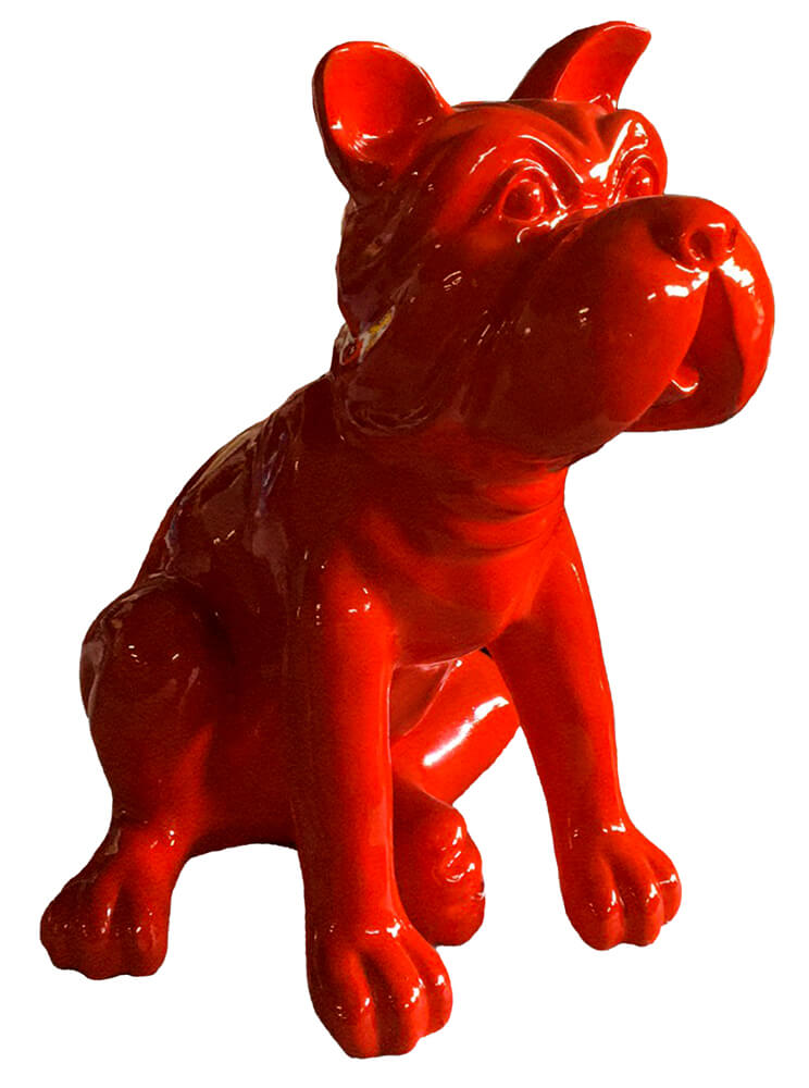 Skulptur Rote Bulldogge image LAND