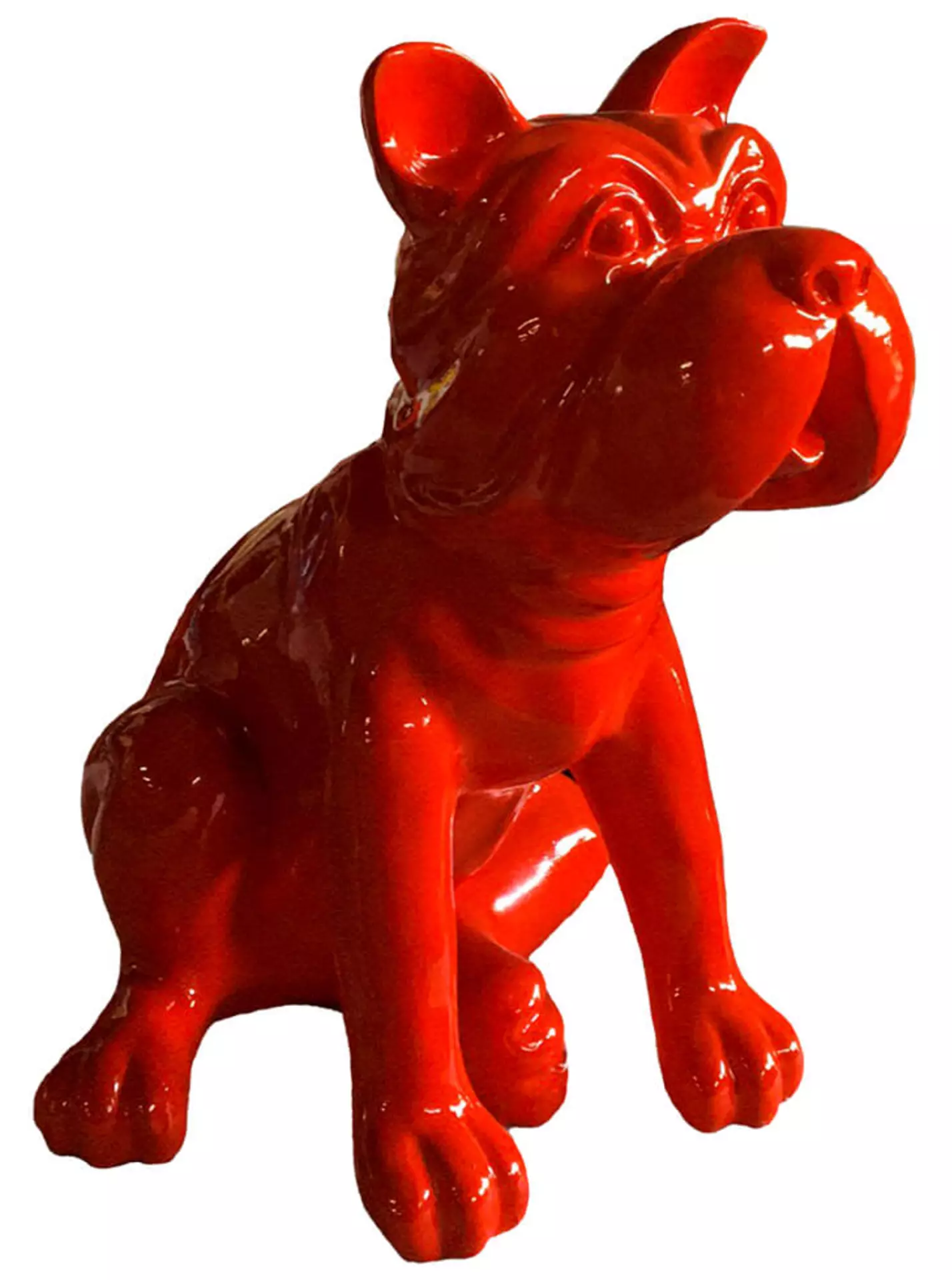 Skulptur Rote Bulldogge image LAND