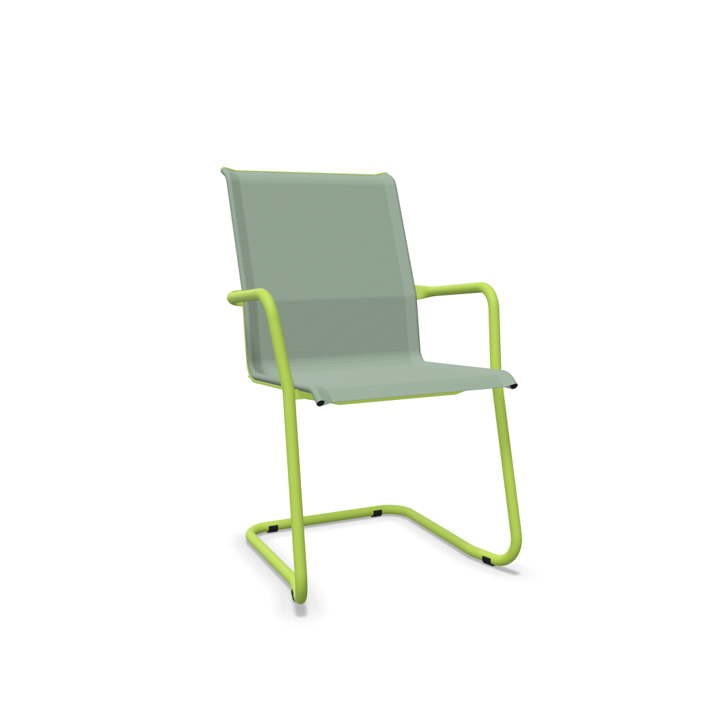 Schaffner Freischwinger Locarno Grün | Schubiger Möbel