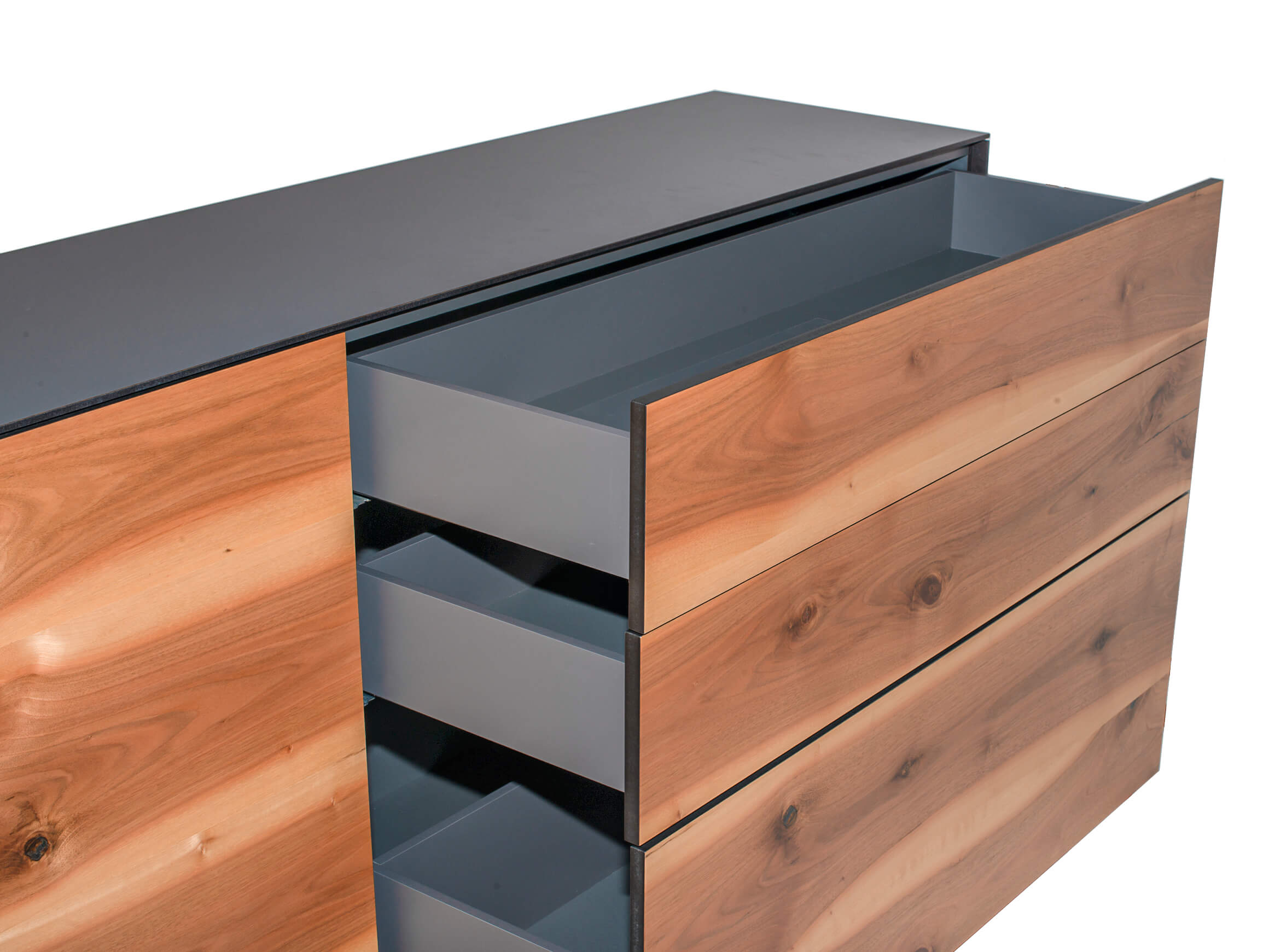 Sideboard Insieme Sitzplatz / Farbe: Anthrazit