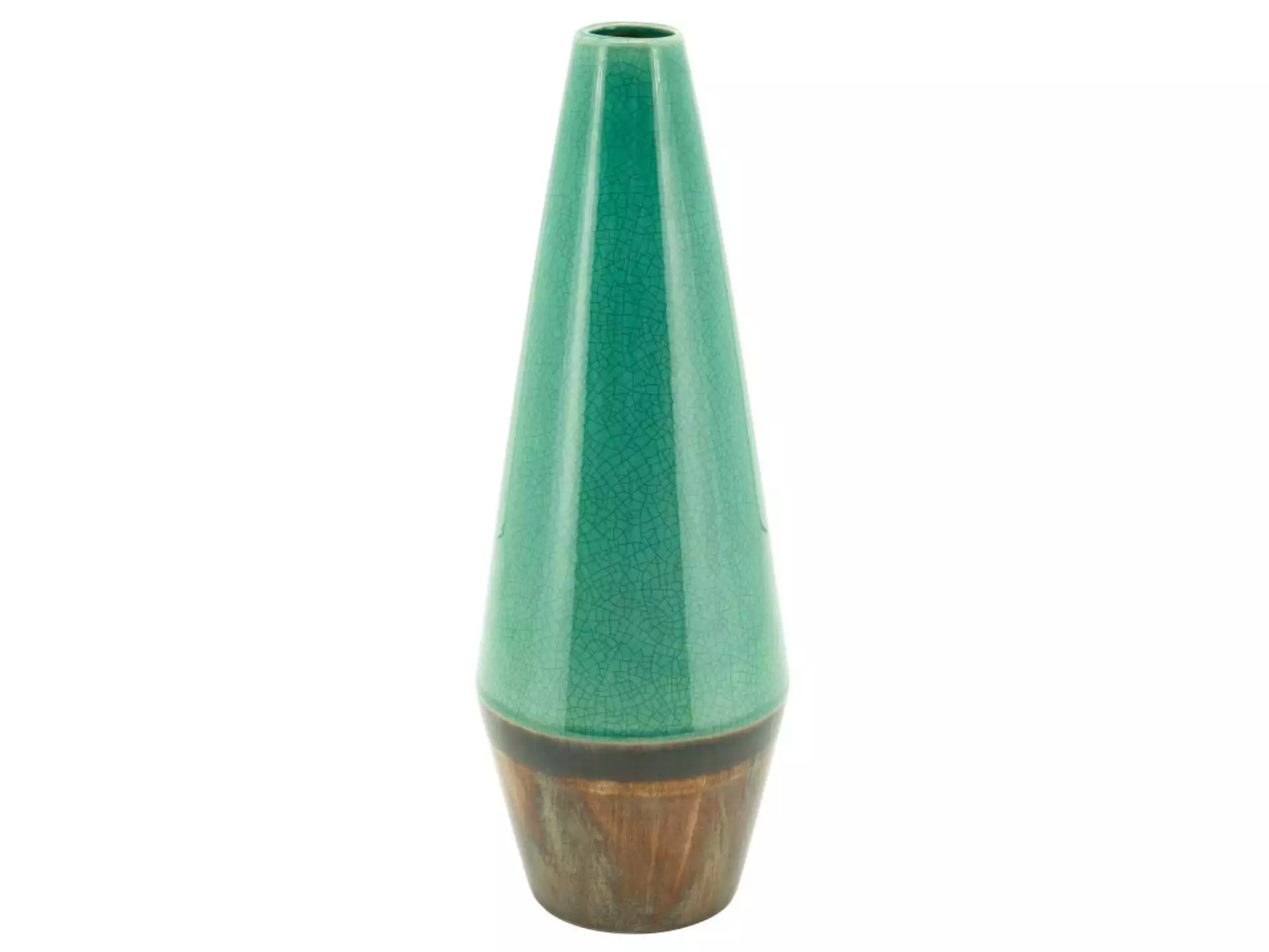 Vase Keramik Seegrün H: 42 cm Abhika