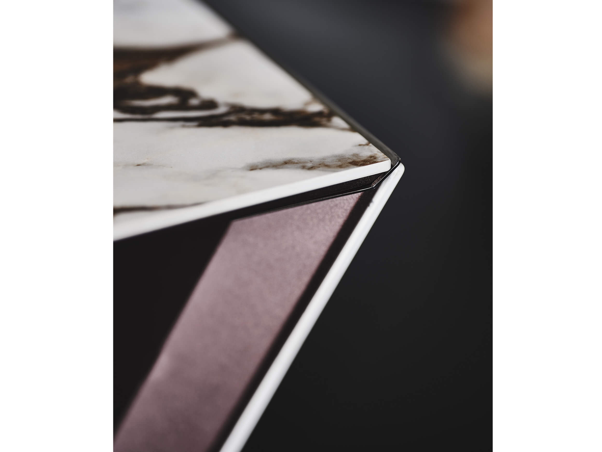 Schreibtisch Nasdaq Keramik Cattelan / Farbe: Cremeweiss