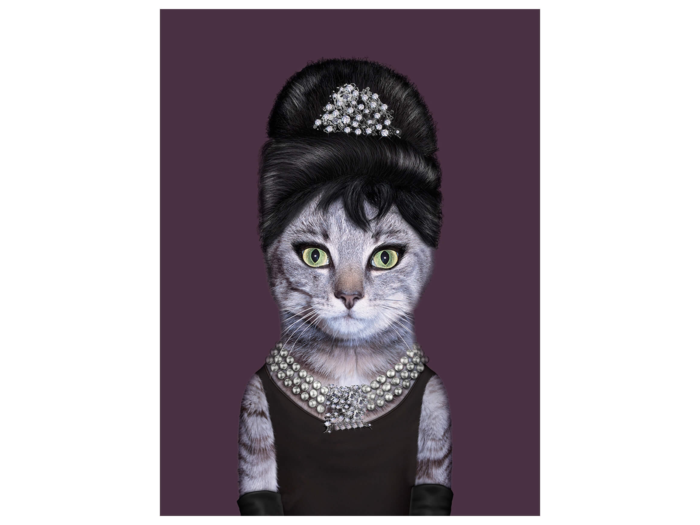 Digitaldruck auf Glas Frühstück mit Juwelen image LAND