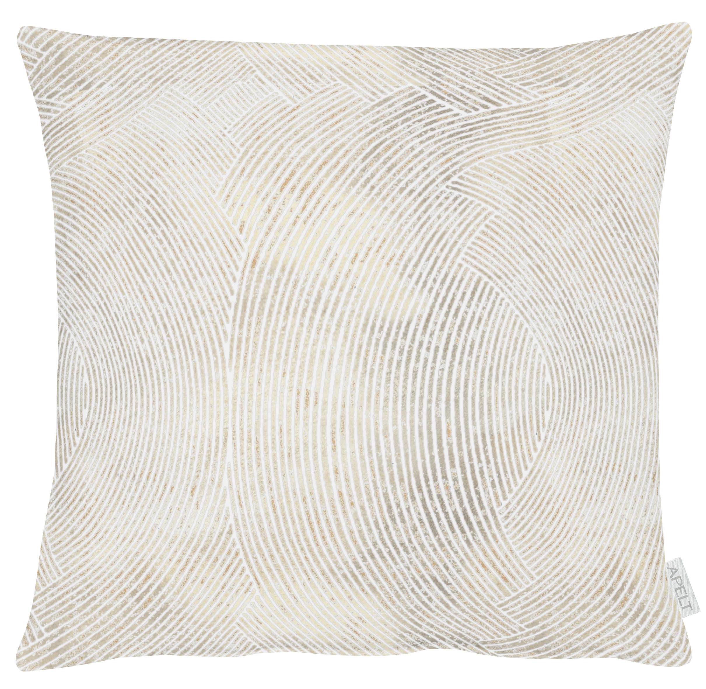 Kissenhüllen Struktur, Weiss B: 50 cm Apelt"