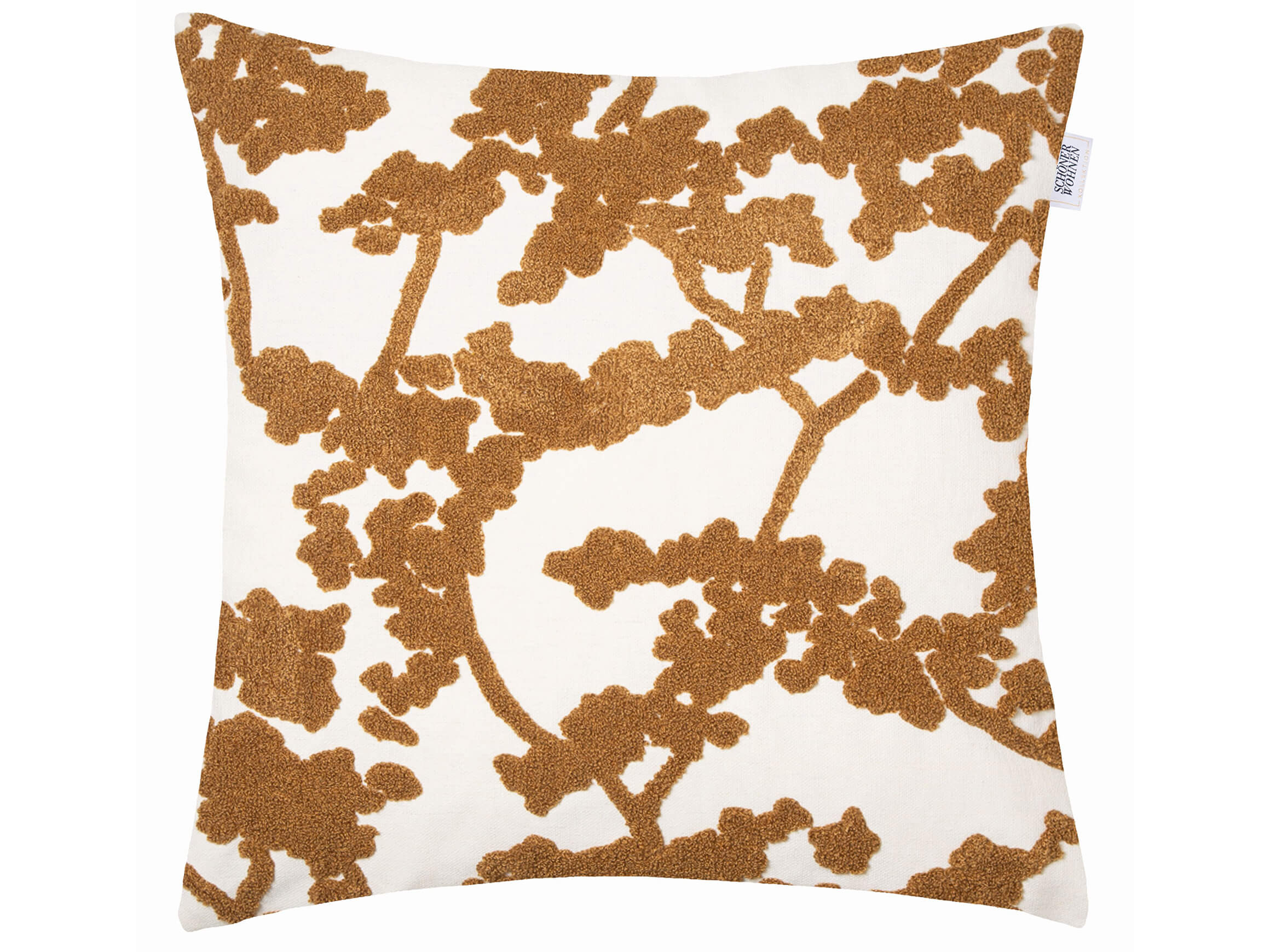 Stoeckel & Grimmler Kissenhülle Ida Zimt 45x45 cm  | Schubiger Möbel