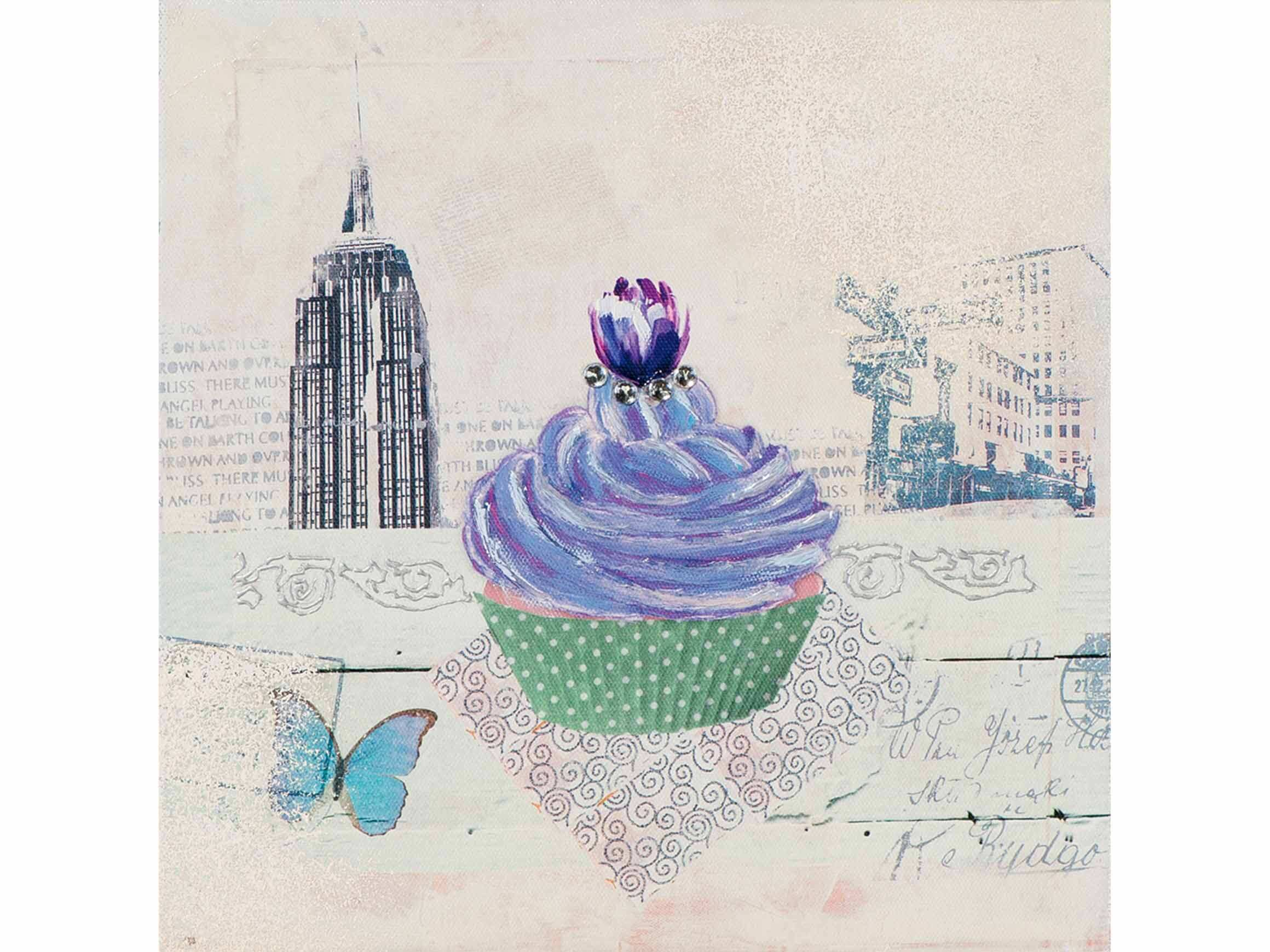Cupcake aux myrtilles