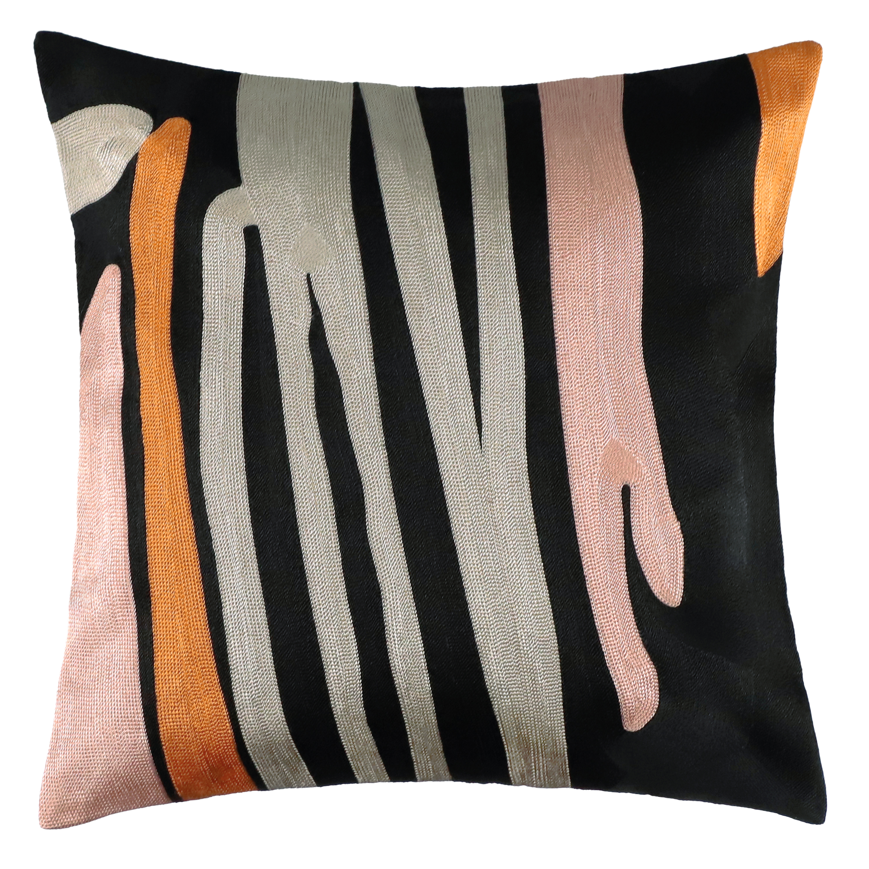 Zierkissenhülle Artsy, Schwarz B: 40 cm Stoeckel & Grimmler / Farbe: Schwarz