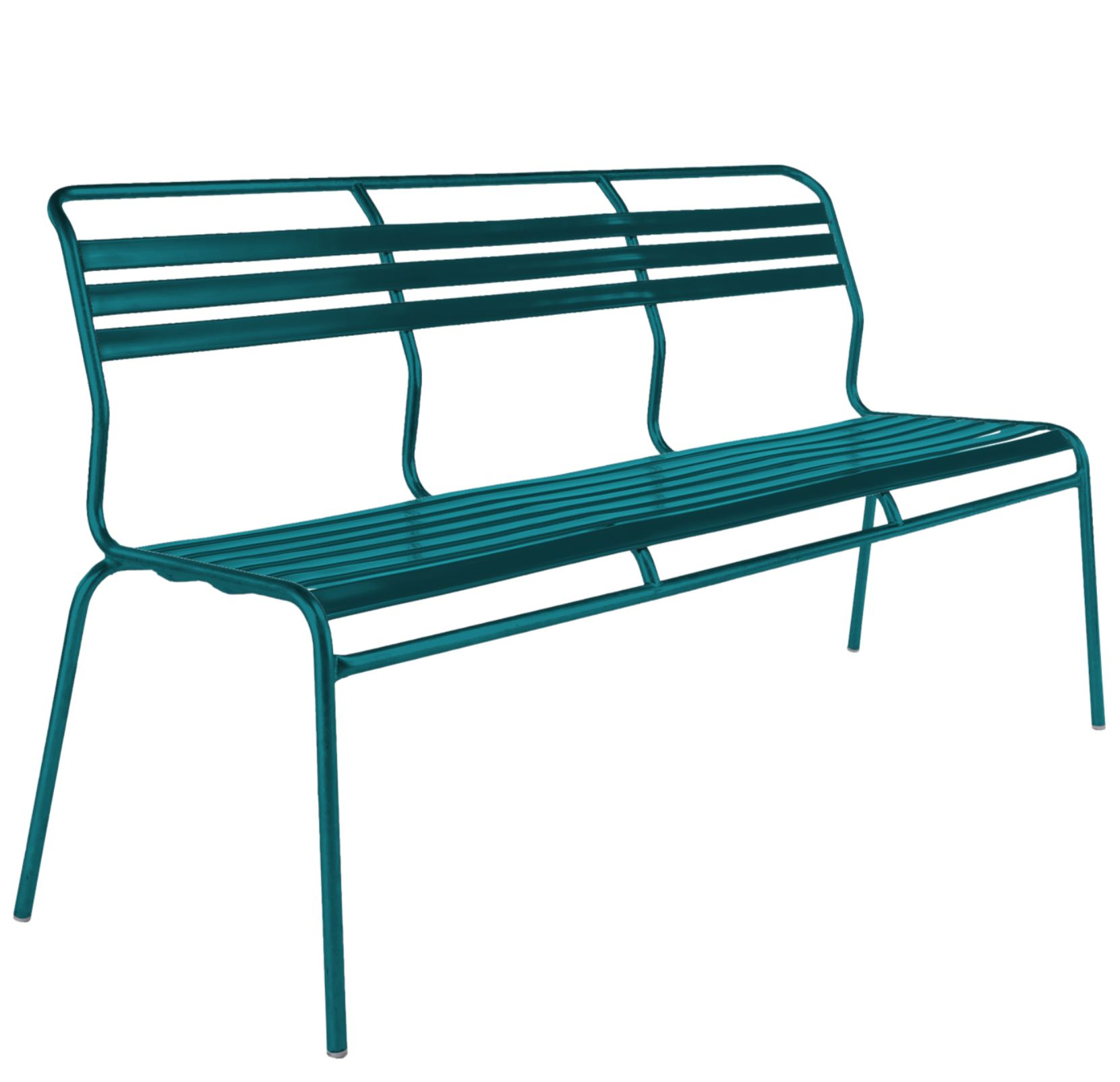 Lättli-Bank Säntis von Schaffner / Farbe: Kaliblau / Grösse: 150 x 58 cm