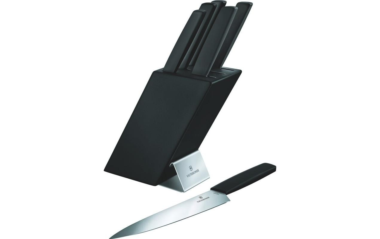 Messerblock-Swiss Modern, Schwarz-Alltron