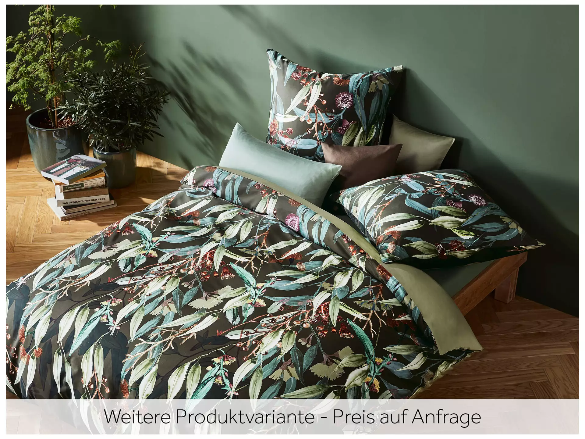 Kissenbezug Bed Art s 4300/5, Eukalyptus Fleuresse / Grösse: 65 x 65 cm