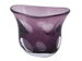 Vase Fluxus Glas Violett H: 23 cm Edg
