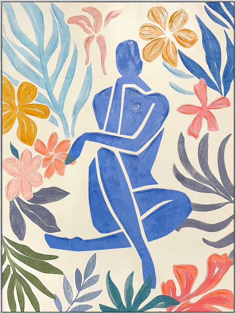 Gemälde Matisse-Inspiriert Blauer Akt image LAND