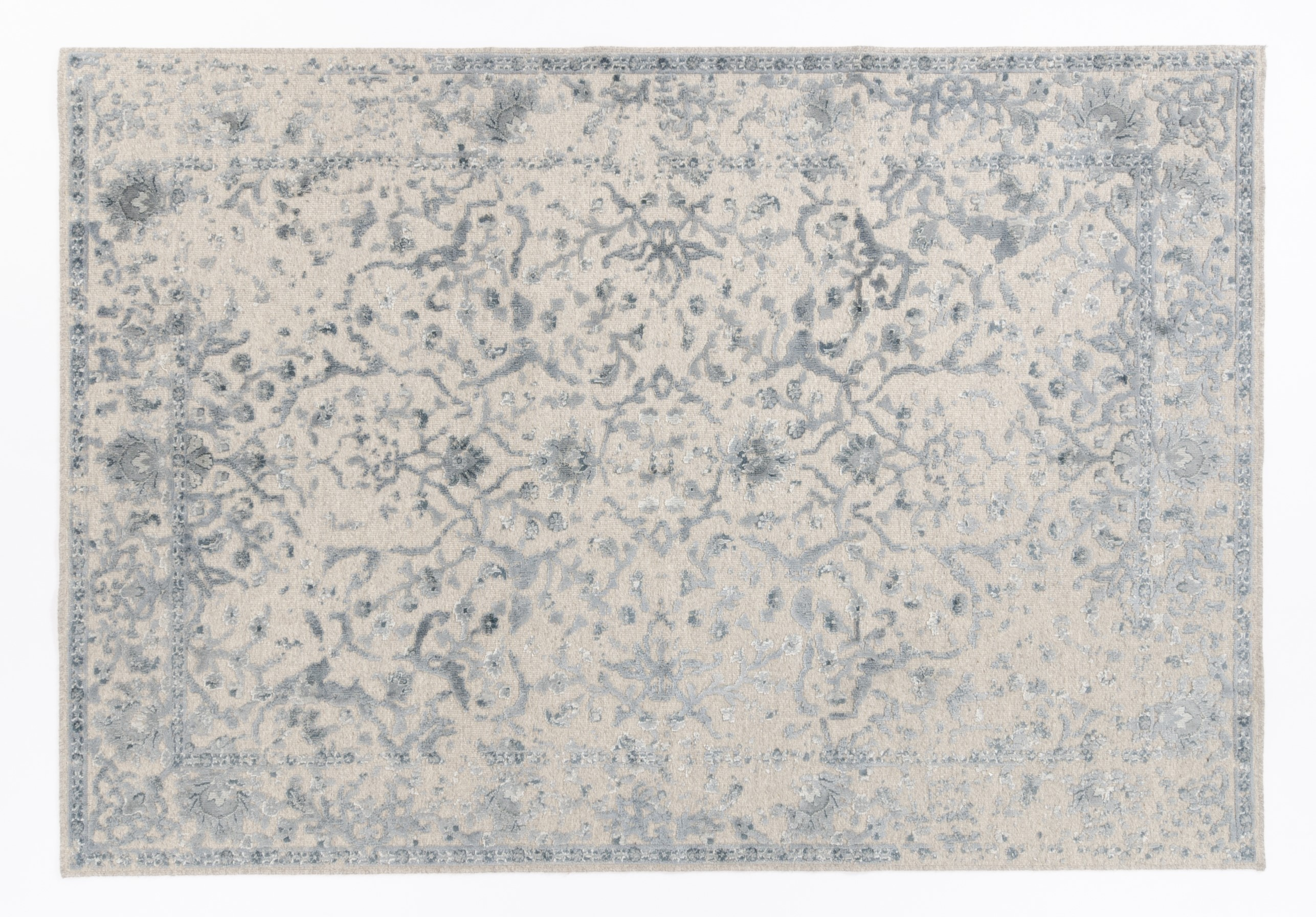 Moderner Maschinenteppich Mecano 2 Negra/ Farbe: Grau / Masse (BxT) :160x230 cm