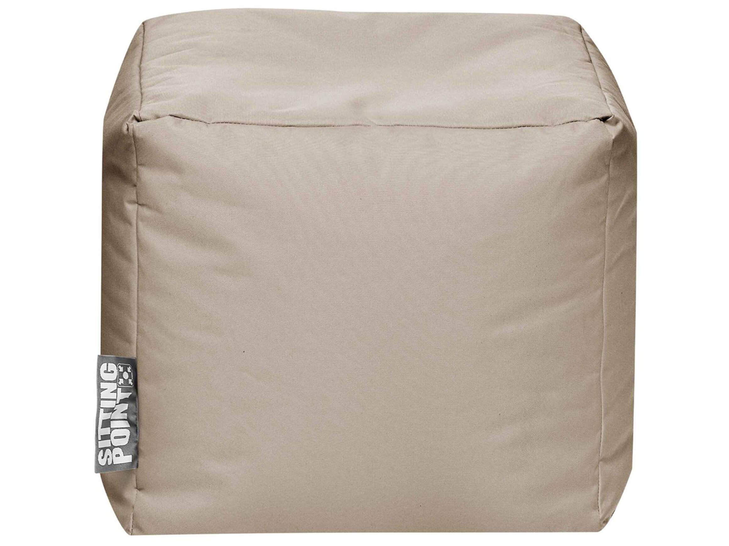 Outdoor-Sitzsack Cube Scuba Magma