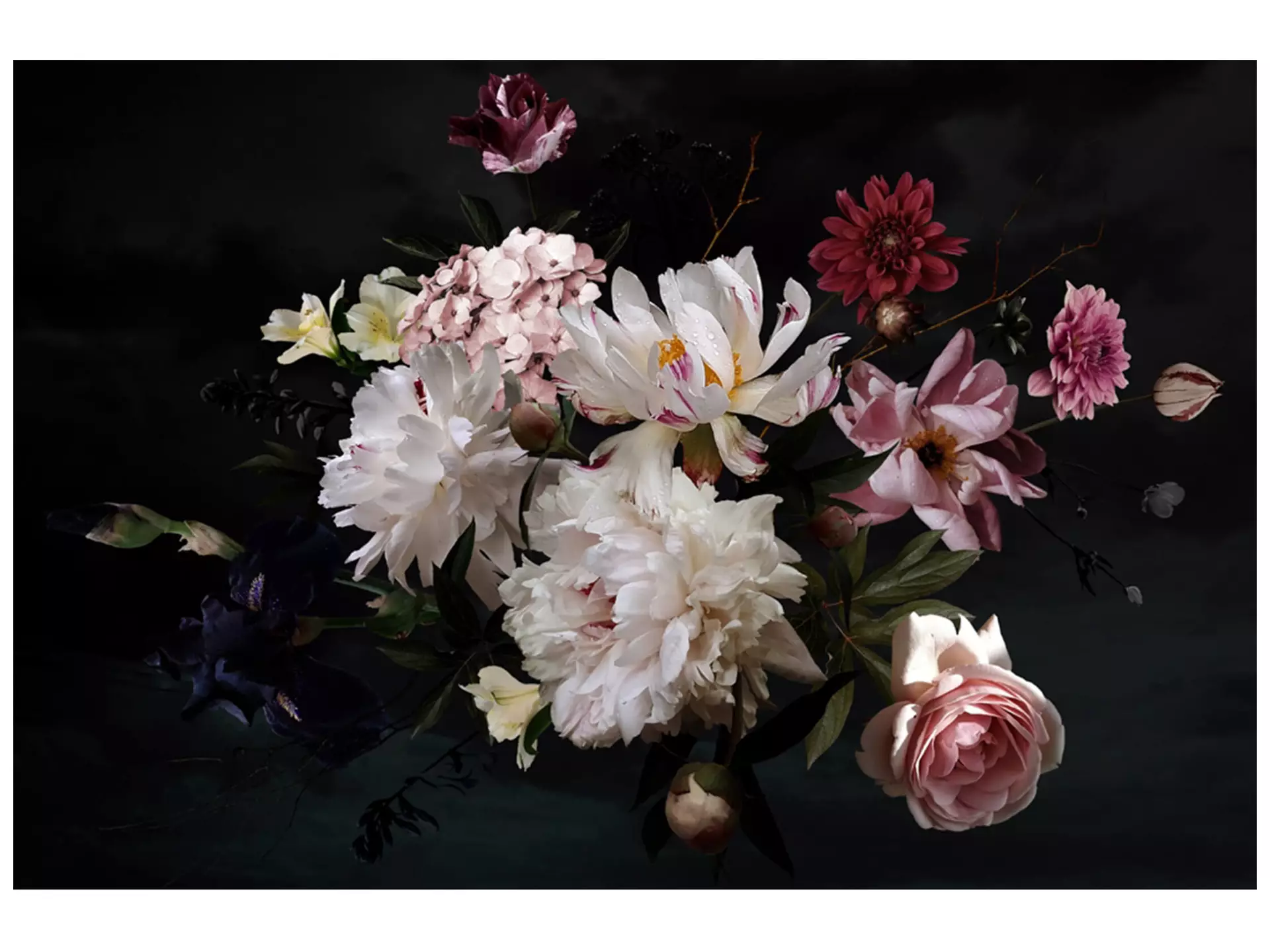 Digitaldruck auf Acrylglas Hübsches Blütenbouquet 3 image LAND