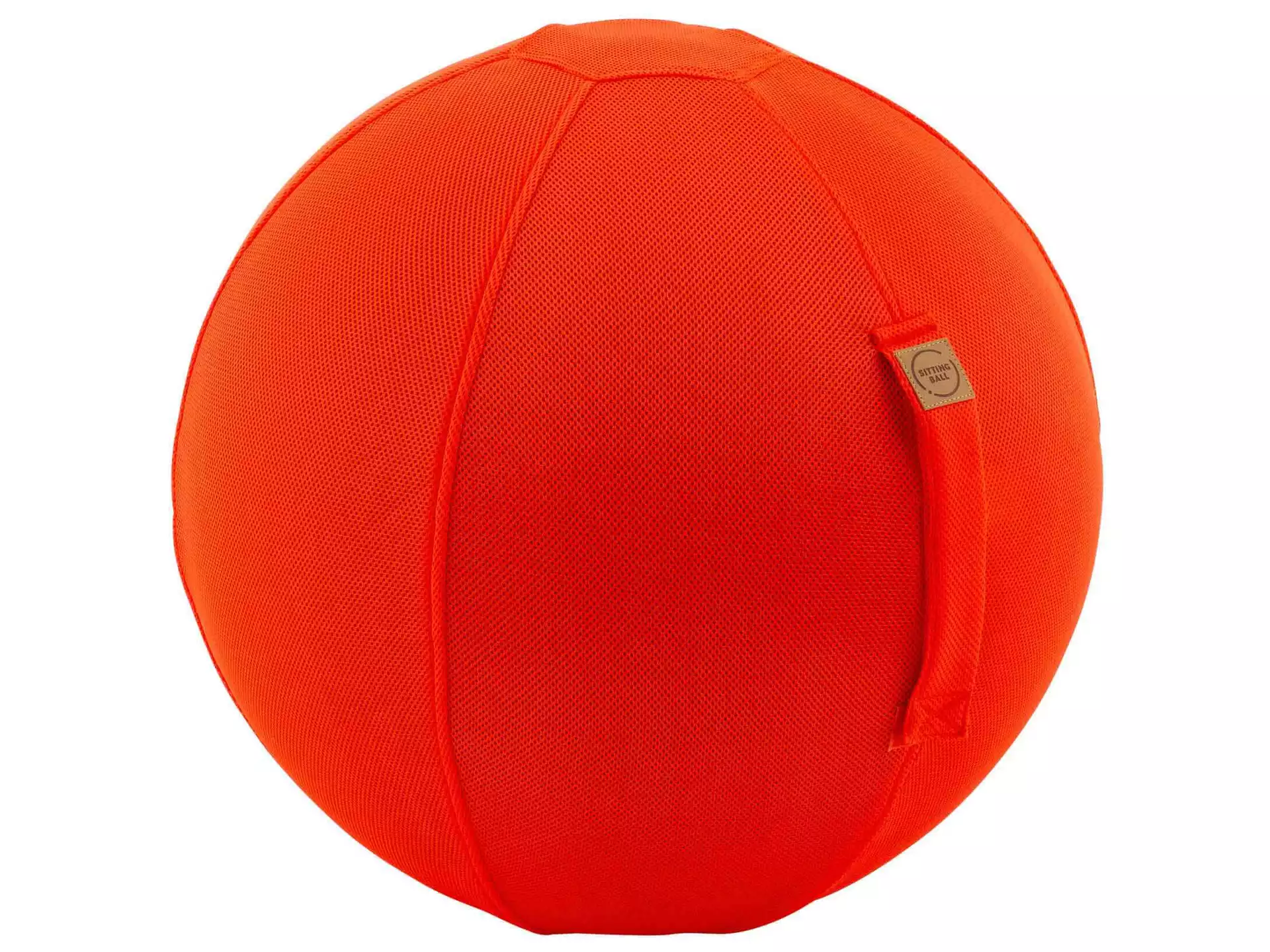 Sitzball Mesh Orange, Ballbezug 100% Polyester,