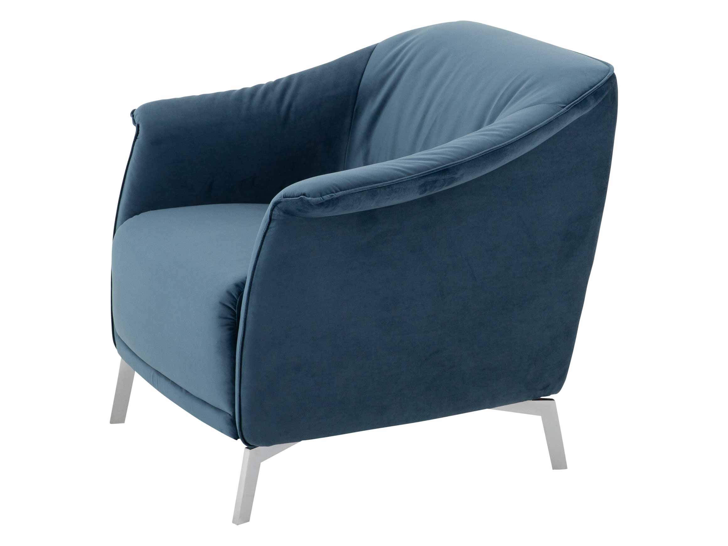 Sessel Laima Candy / Farbe: Blue-Grey / Bezugsmaterial: Stoff