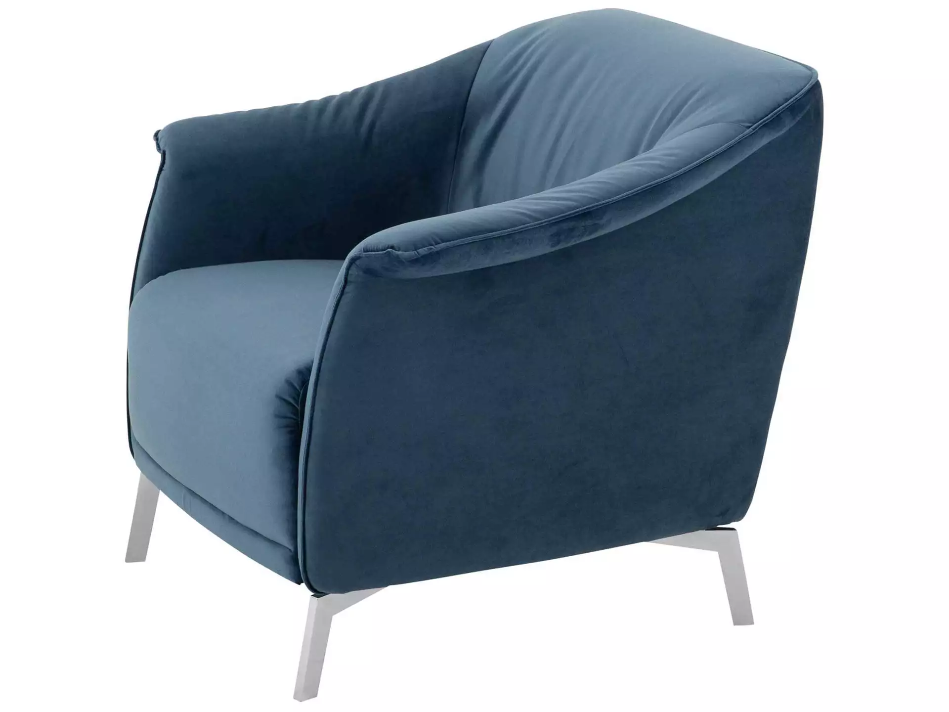 Sessel Laima Candy / Farbe: Blue-Grey / Bezugsmaterial: Stoff