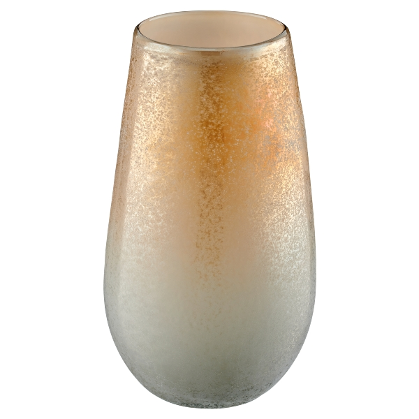 Vase Planet, Glas, Grau Gasper