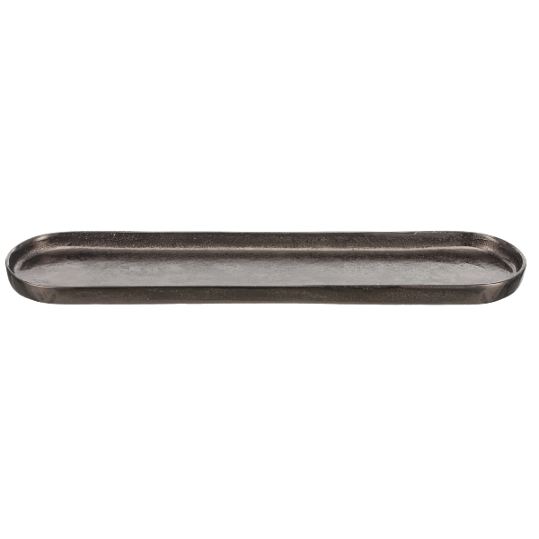 Gasper Schale Aluminium, Schwarz  | Schubiger Möbel