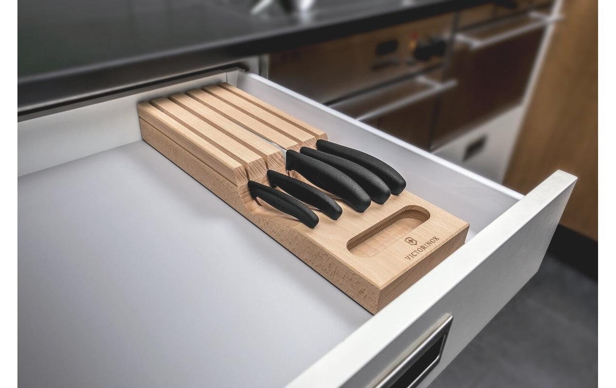 Messerblock-Set Messer Swiss Classic 6-teilig, Nature Von Victorin Alltron / Farbe: Nature