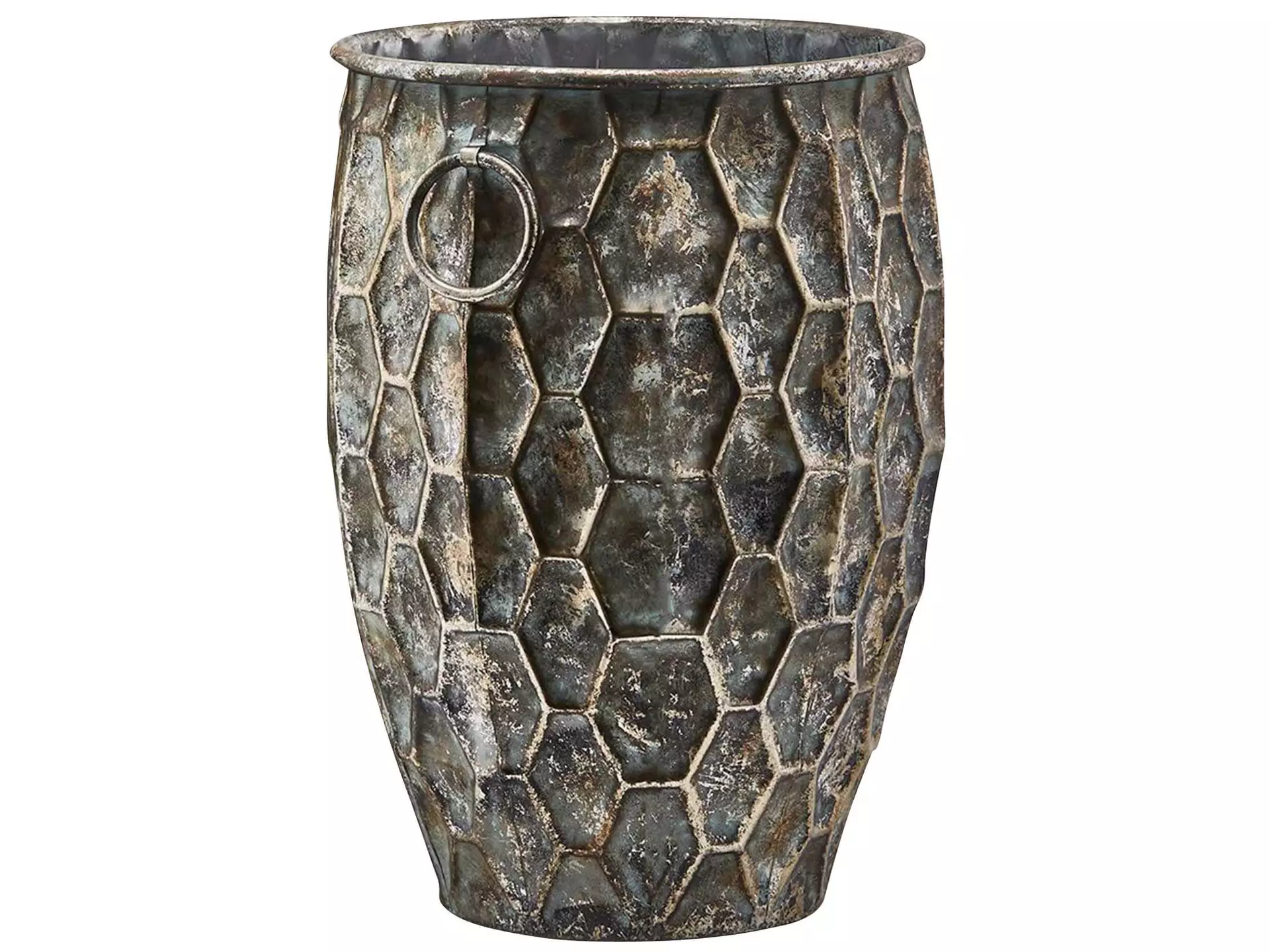 Vase Metall Antik h: 50 cm Edg