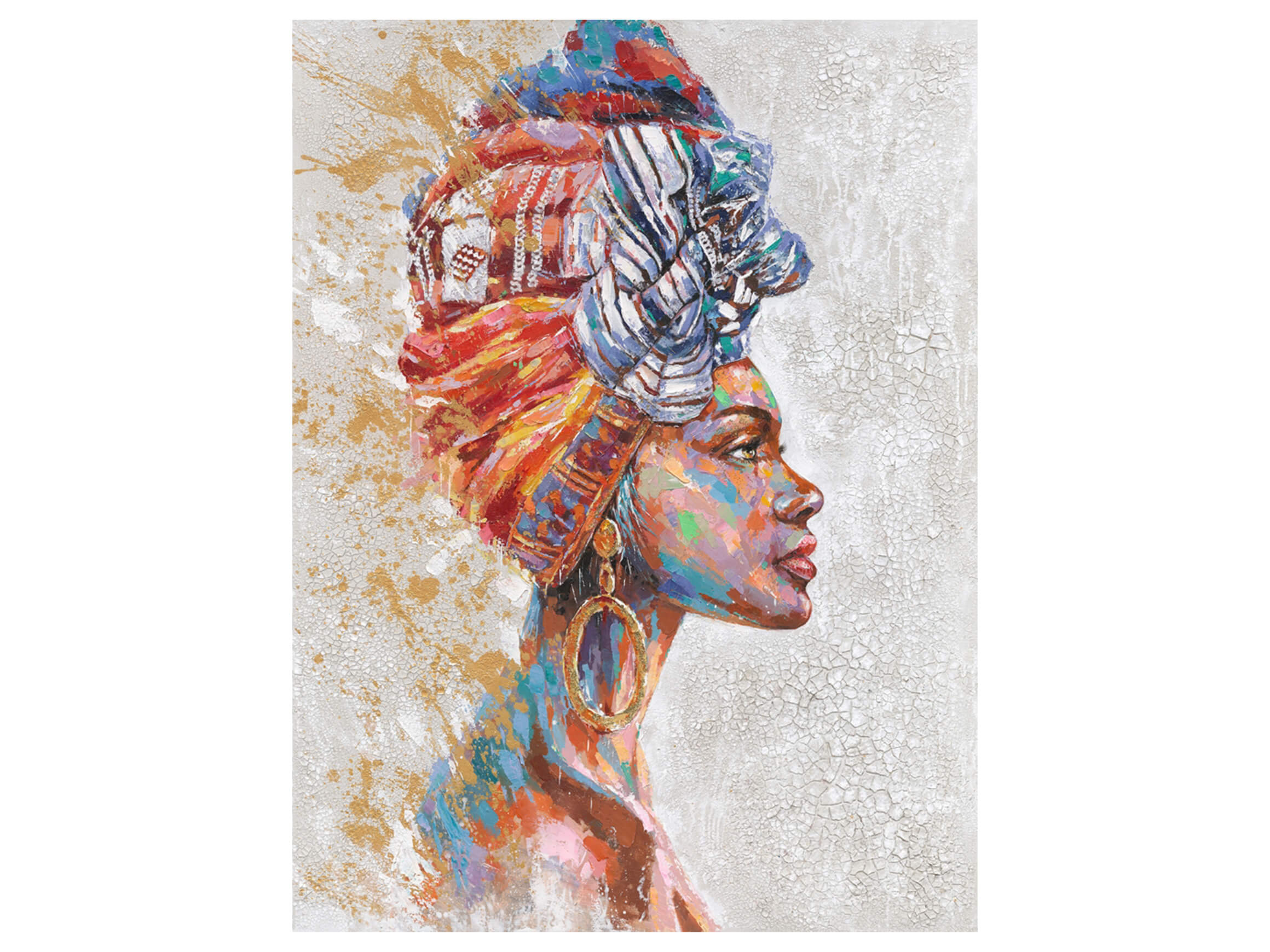 Bild Schönheit mit Buntem Turban 1 image LAND