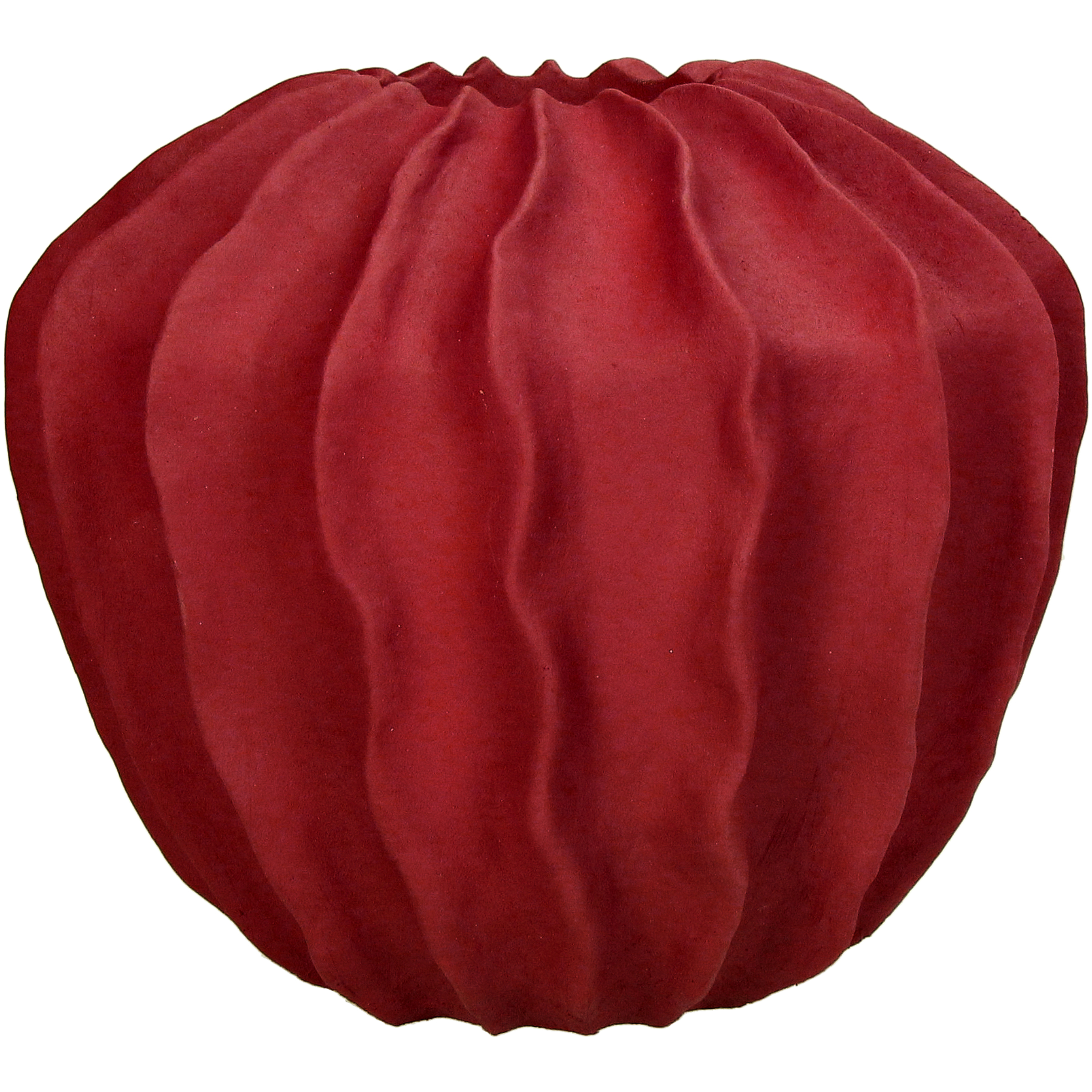 Vase Polyresin, Rot H: 20 cm Kersten