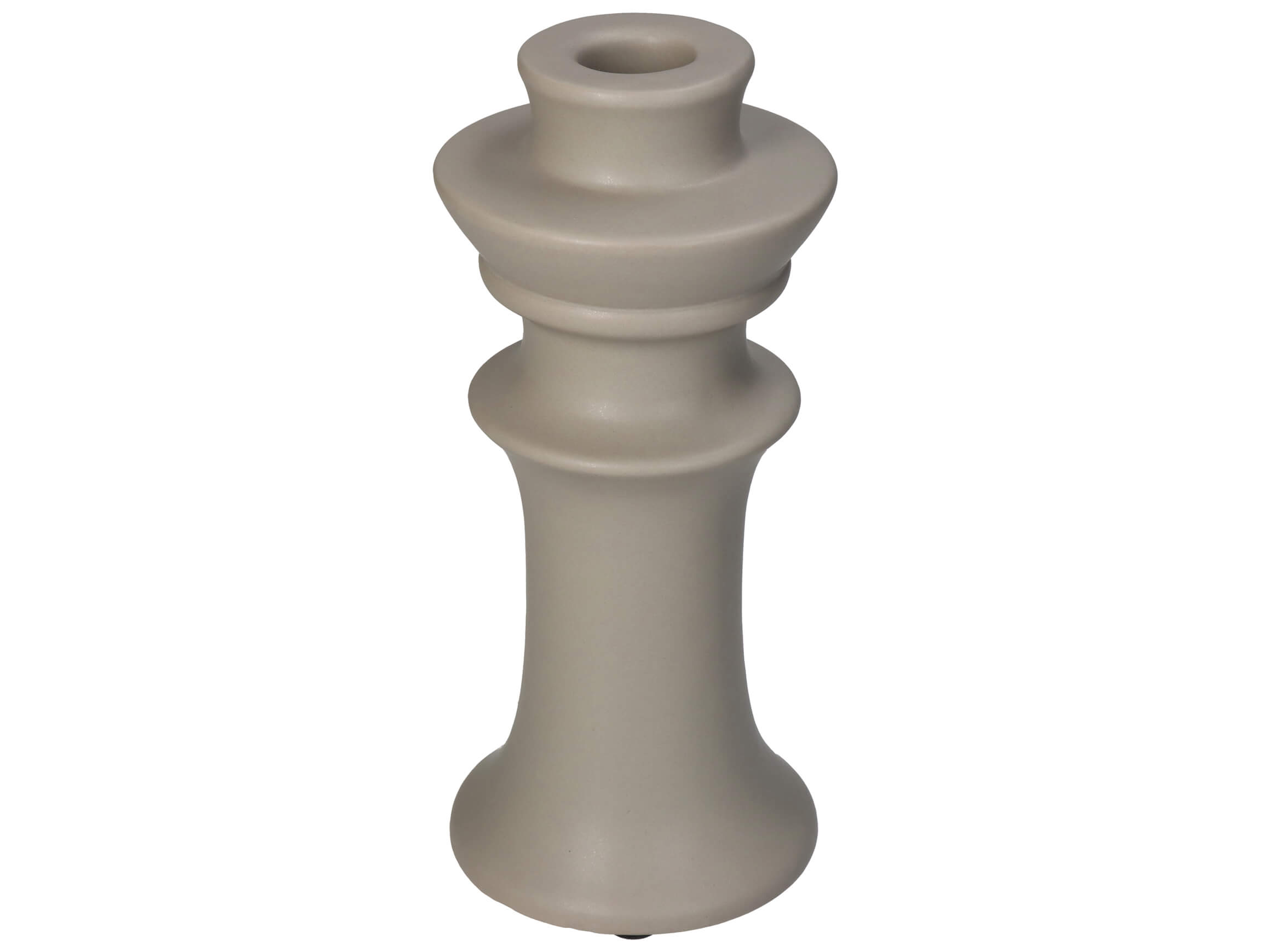 Kersten Kerzenleuchter Ton Beige H: 18 cm  | Schubiger Möbel