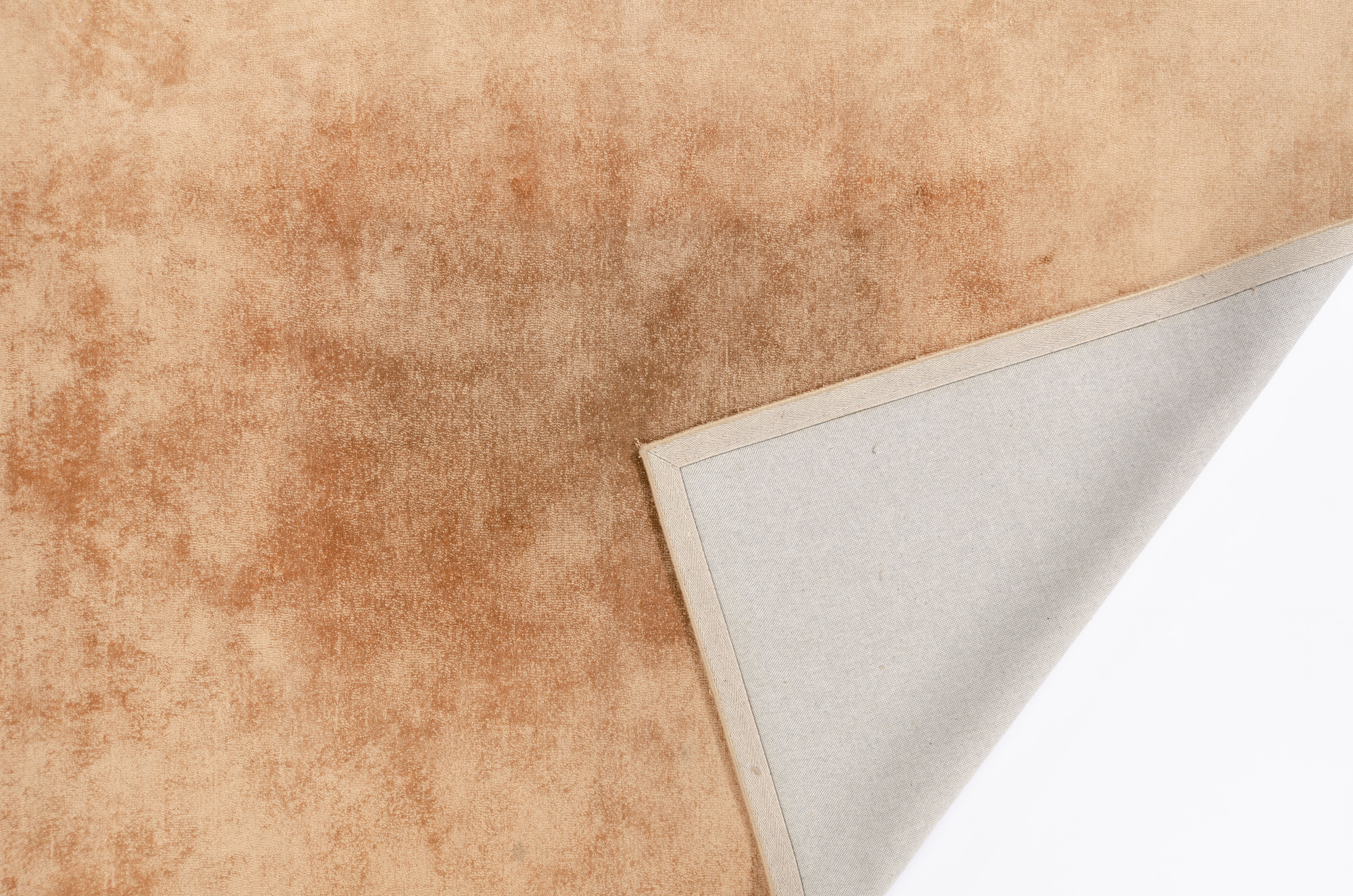 Moderner Maschinenteppich Handtaft Natur Negra / Farbe: Grau