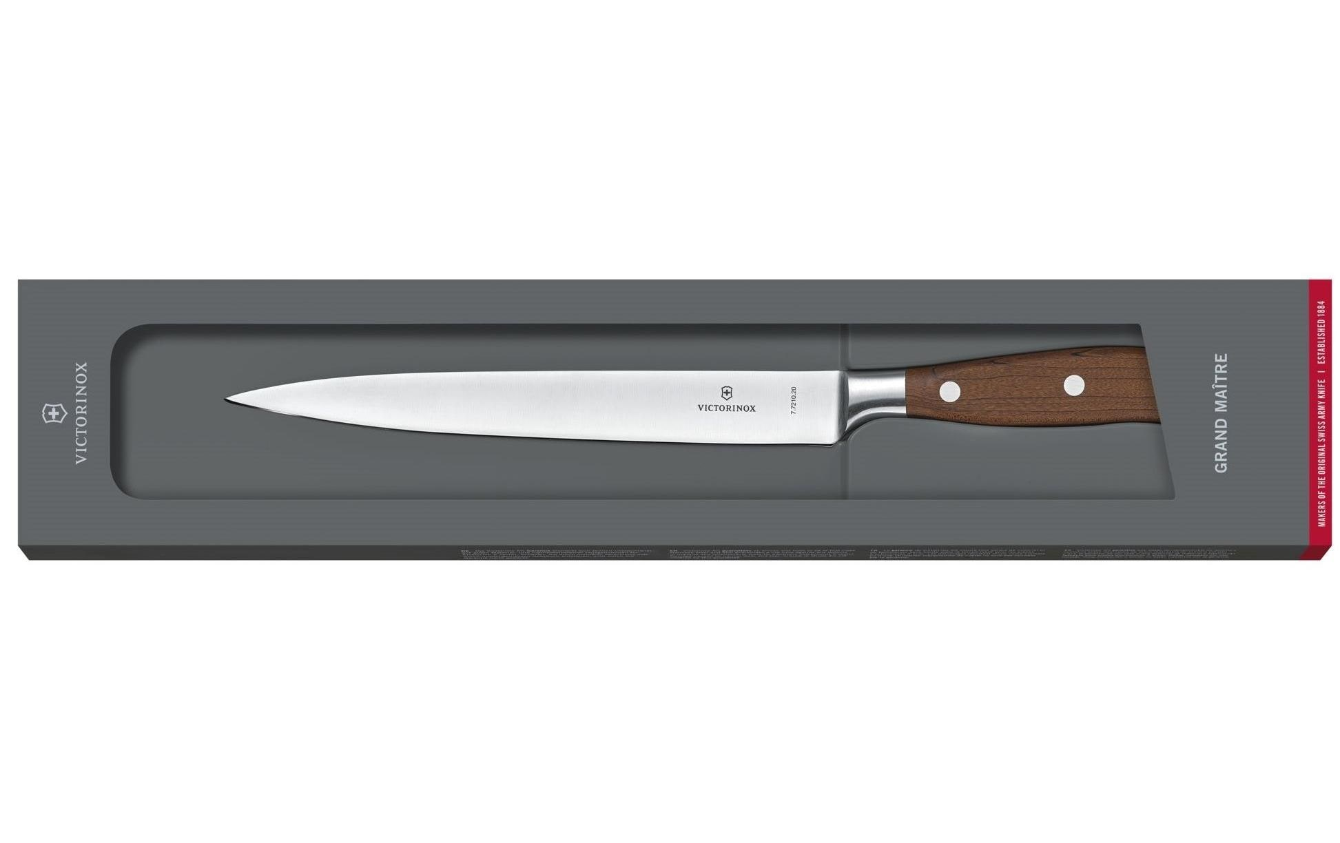 Filetiermesser Grand Maître Wood 20 cm Von Victorinox Alltron / Farbe: Silber
