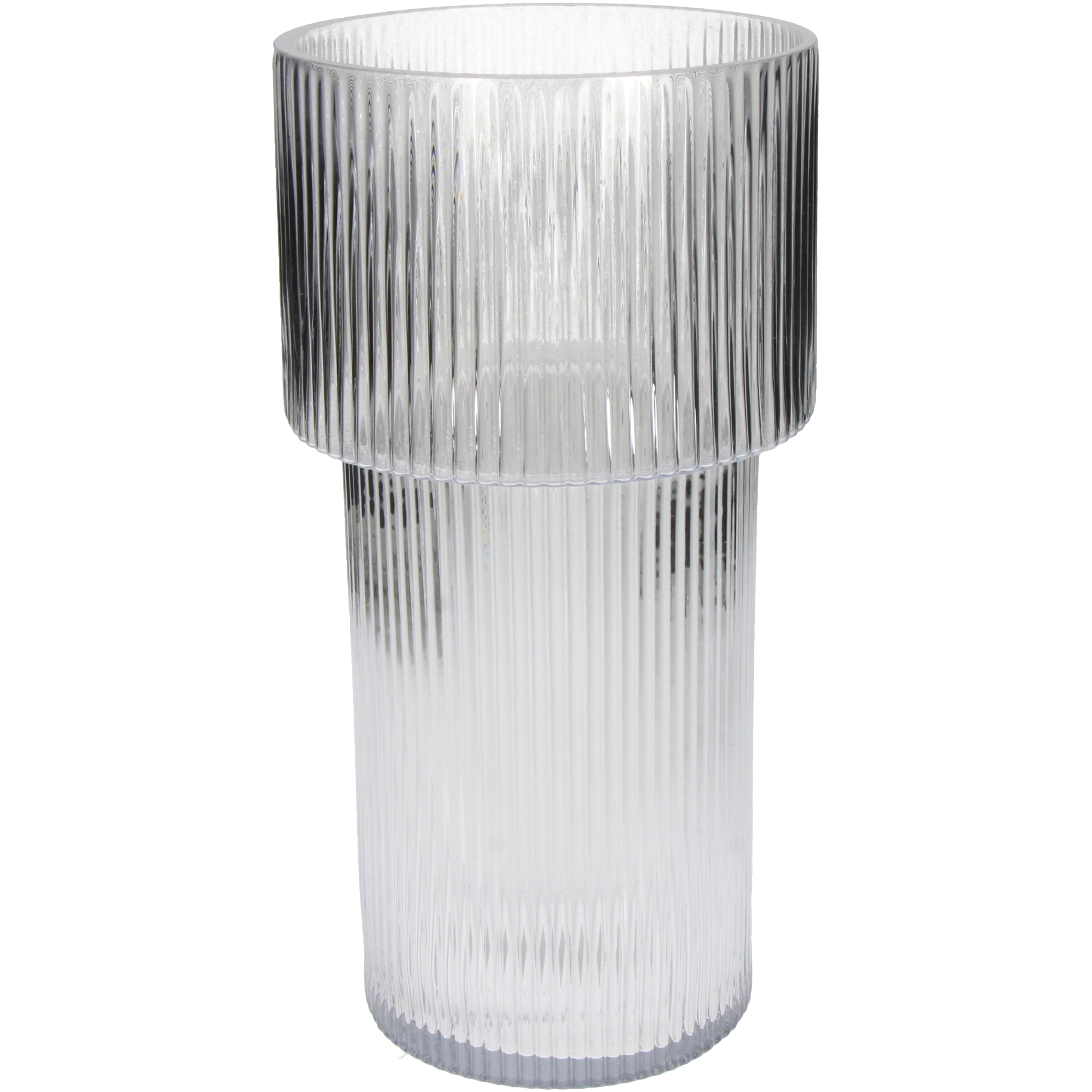 Kersten Vase Stripe, Glas H: 29 cm  | Schubiger Möbel
