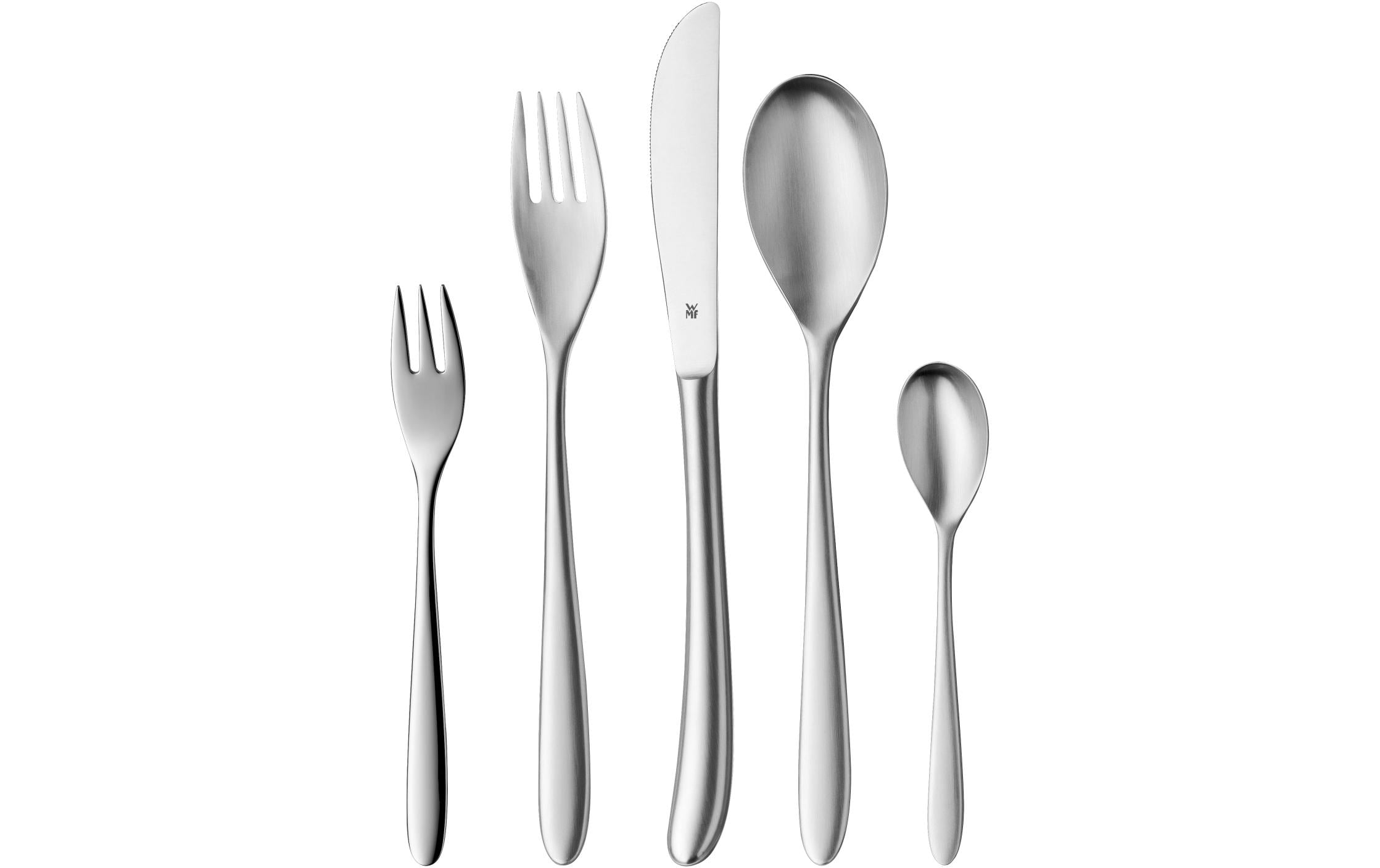 Besteck-Set Silk, 60-teilig von WMF / Farbe: Silber