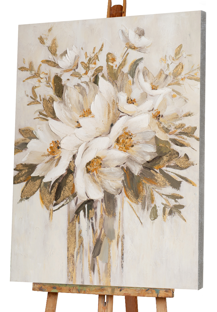 Gemälde-Goldene Blumen-image LAND