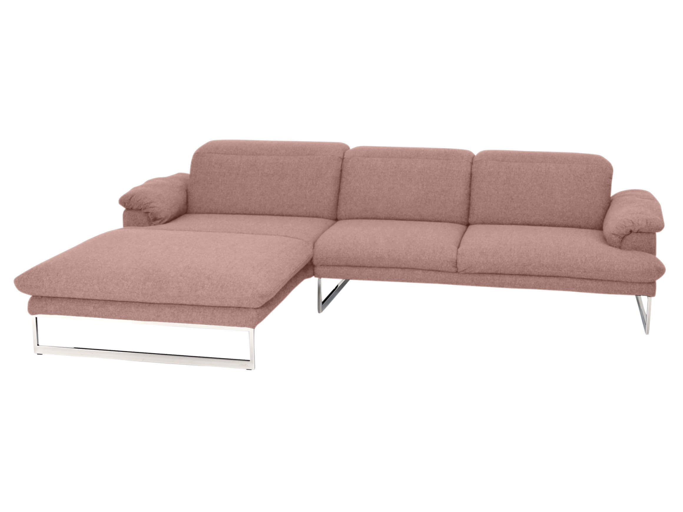 Ecksofa 8153 Basic Himolla / Farbe: Puder / Material: Stoff Basic