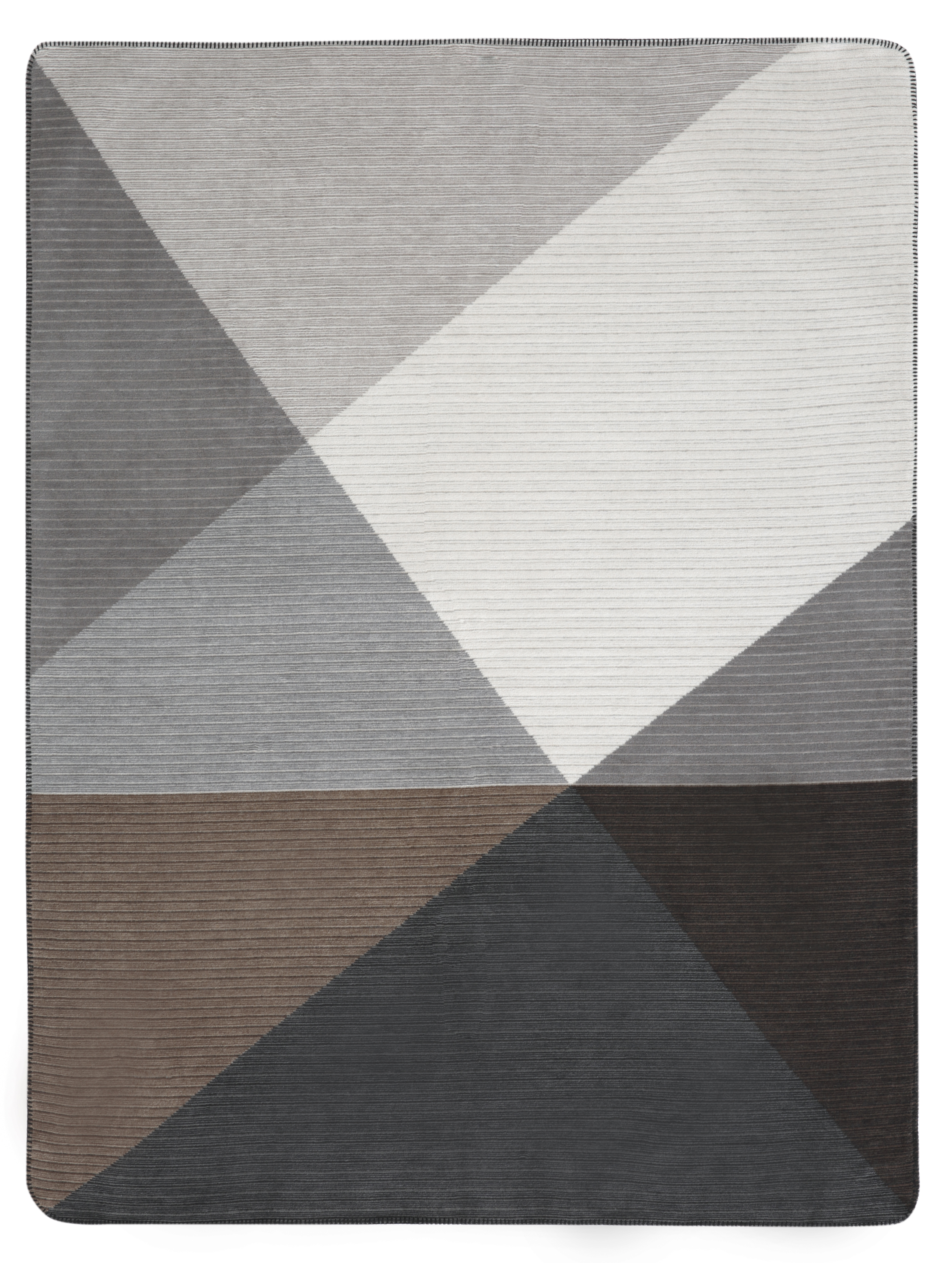 Plaid Orion Feel Graphic Grau Biederlack / Grösse: 150 x 200 cm