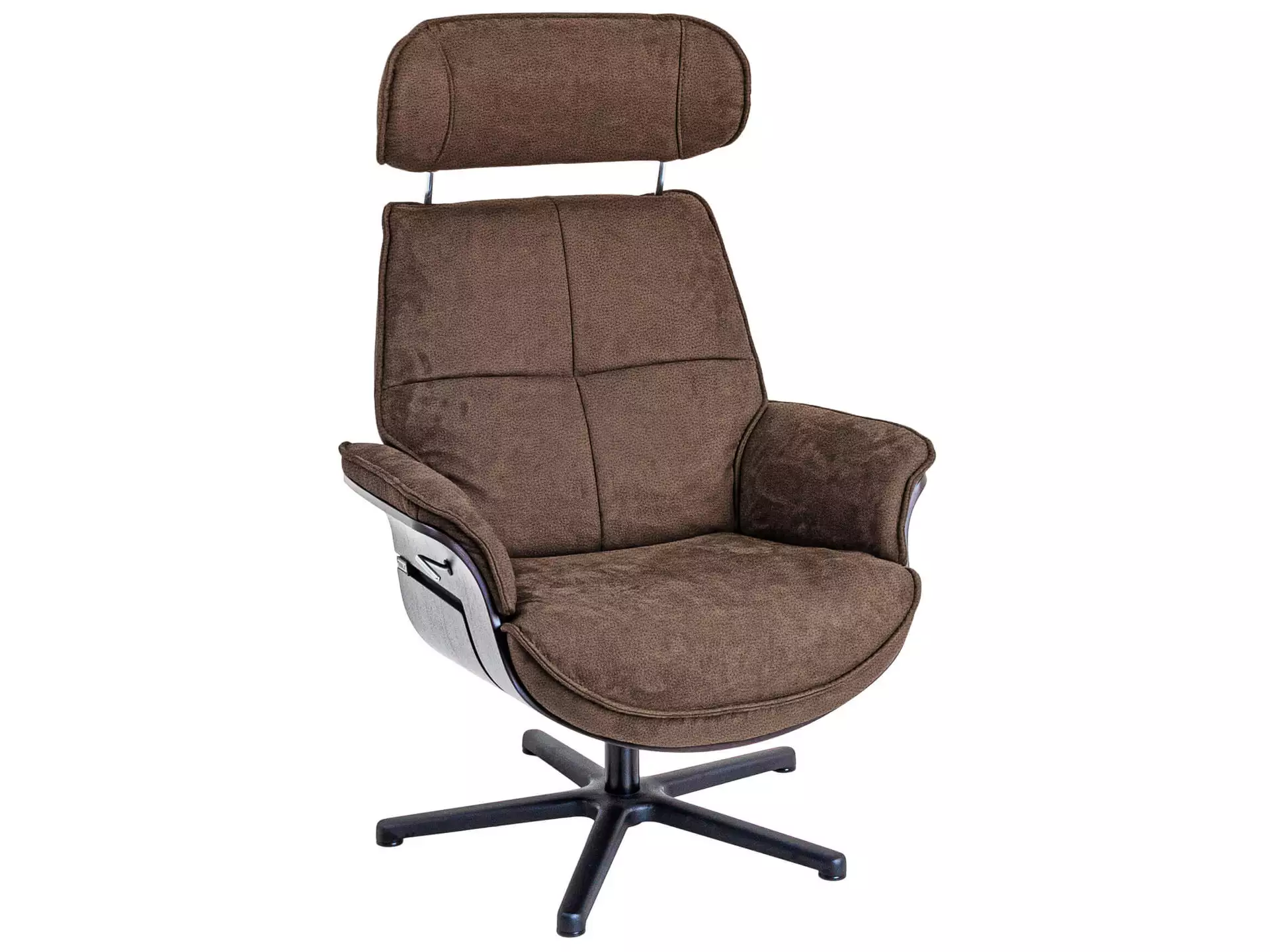 Relaxer Curacao Eiche Dunkel Basic Polipol / Farbe: Stone / Material: Stoff Basic