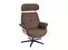 Relaxer Curacao Eiche Dunkel Basic Polipol / Farbe: Stone / Material: Stoff Basic