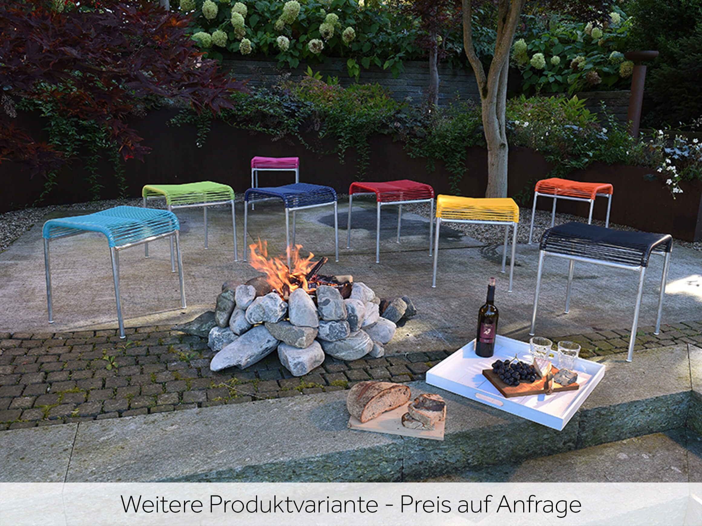 Spaghetti-Hocker Säntis Hoch Schaffner / Farbe: Anthrazit