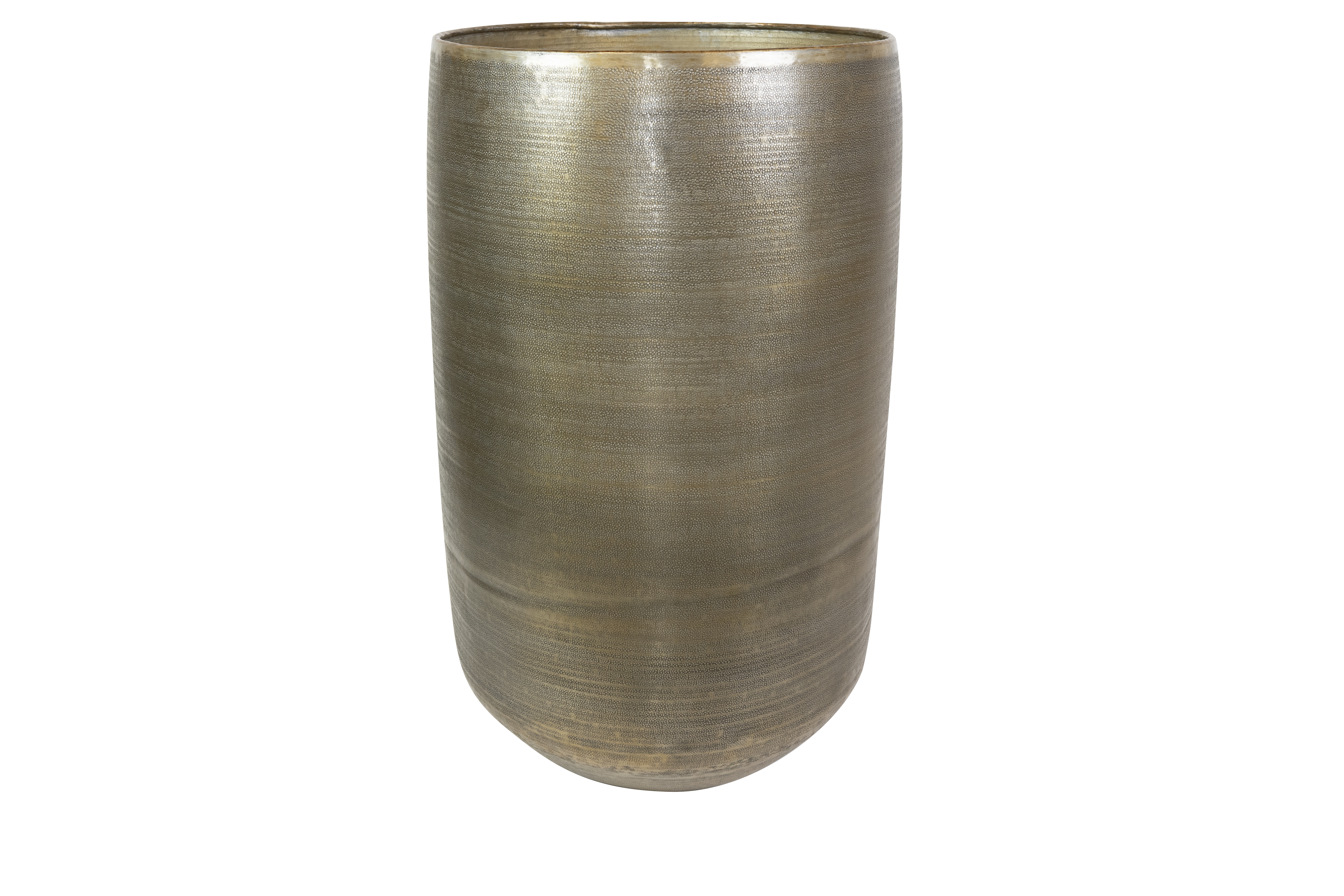 Gefäss Rowen, Metall, Gold H: 89 cm Decofinder