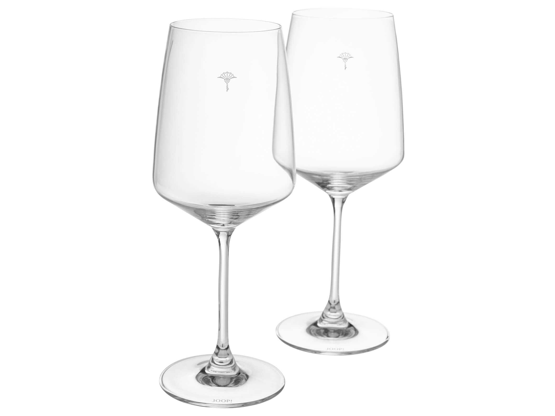 Joop Rotweinglas Set à 2 Stk Single Cornflower, Weiss Matt Weiss | Schubiger Möbel