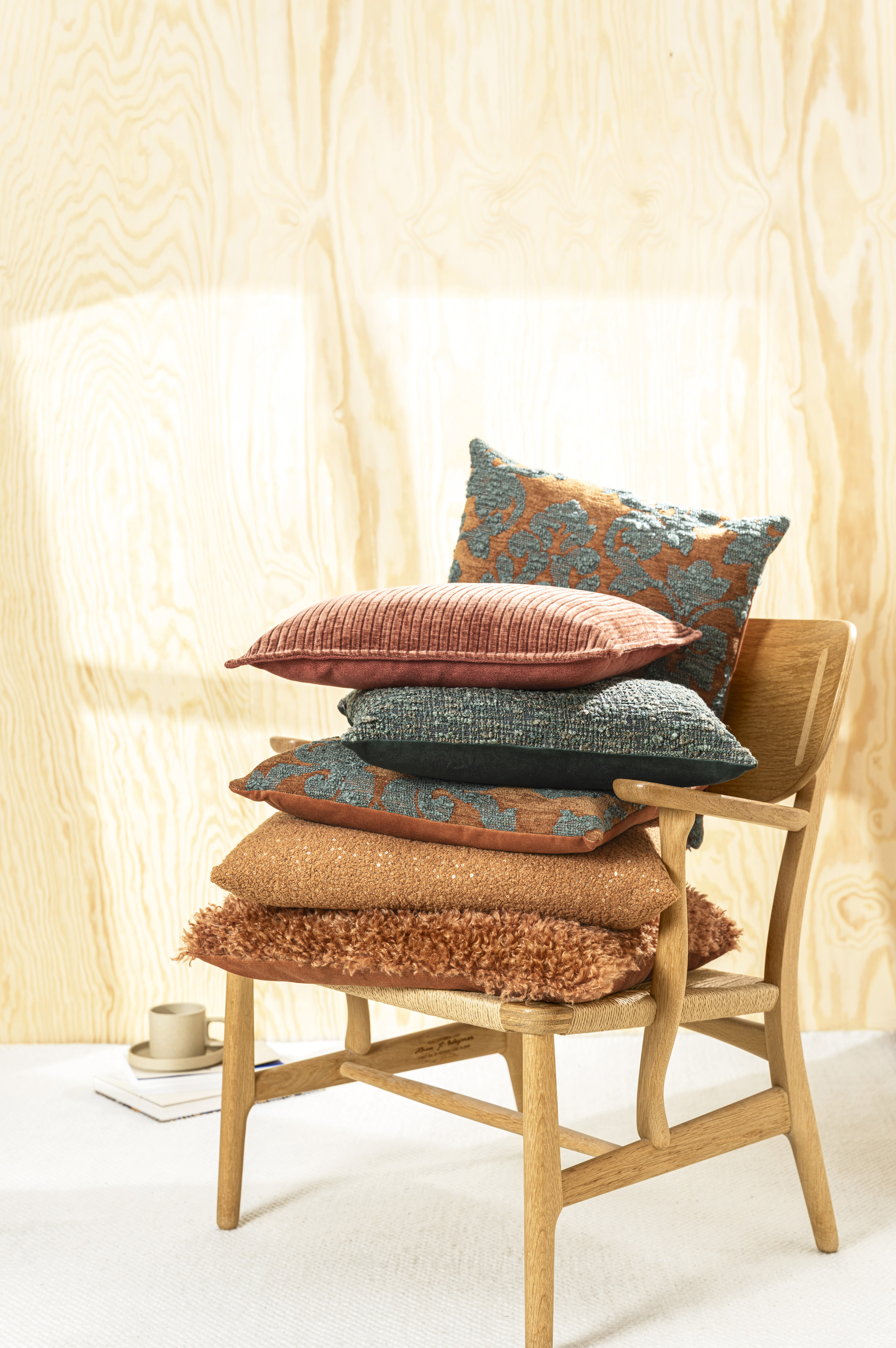 Kissenhülle Blair, Petrol 45x45 cm Magma