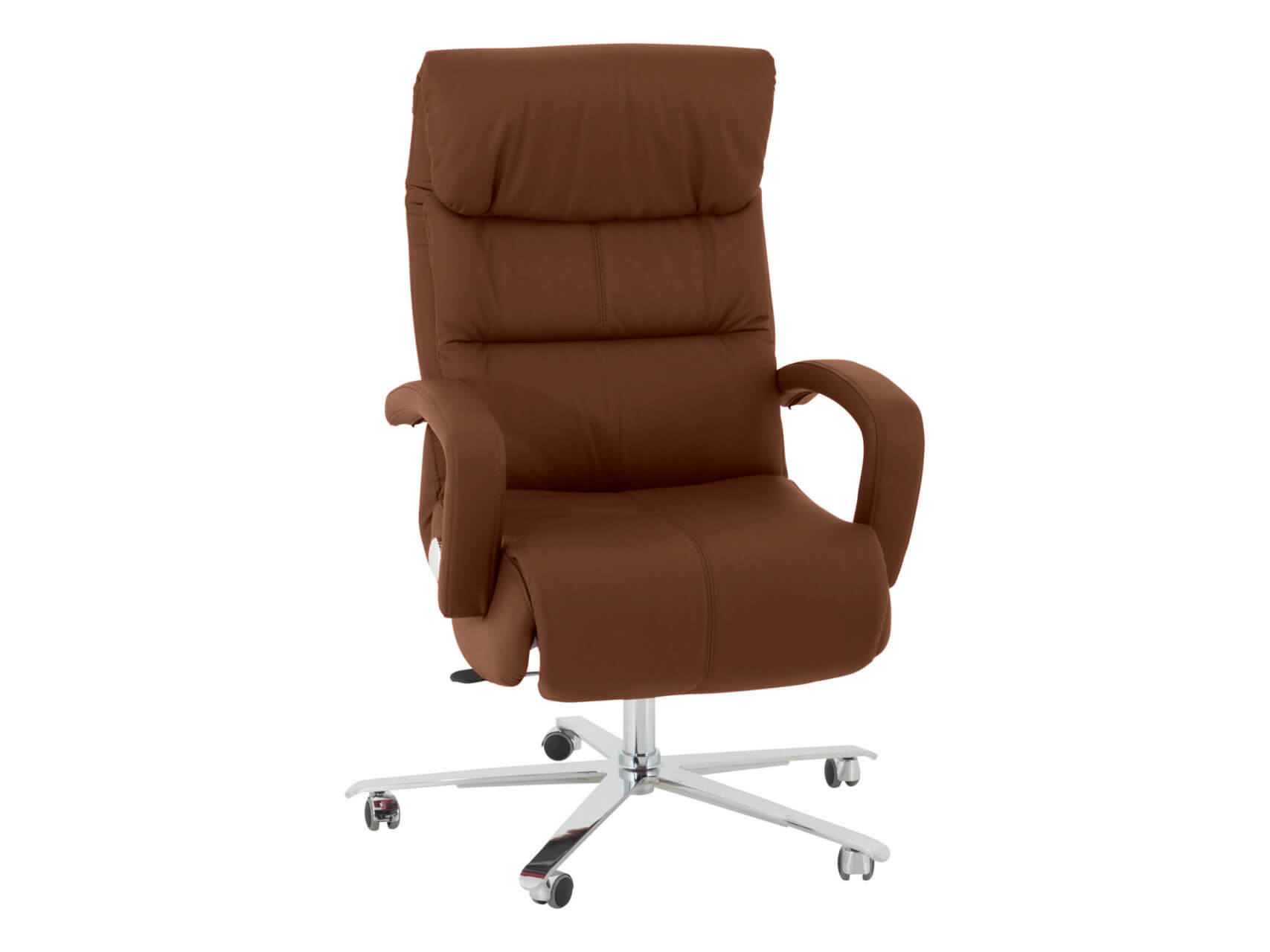 Bürostuhl Barnie Basic Himolla / Farbe: Kaffee / Material: Stoff Basic