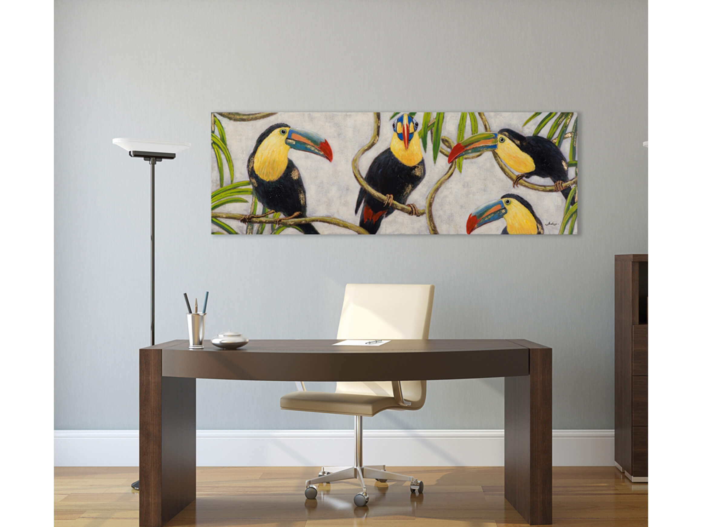 Bild Farbenfrohe Tukane image LAND