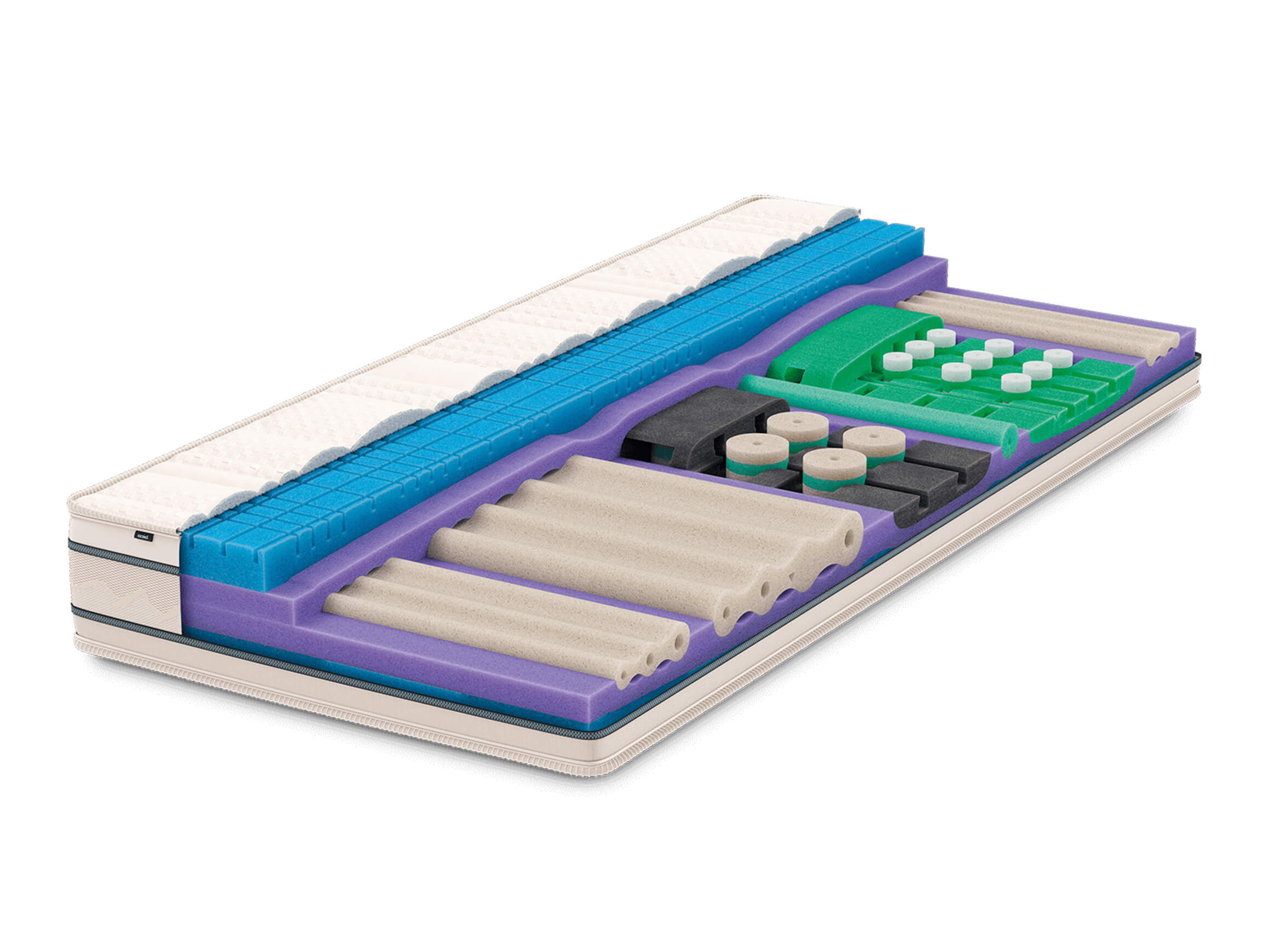 Matratze Vitaluxe Bico / Grösse: 95 x 210 /Matratzenhärte: hart